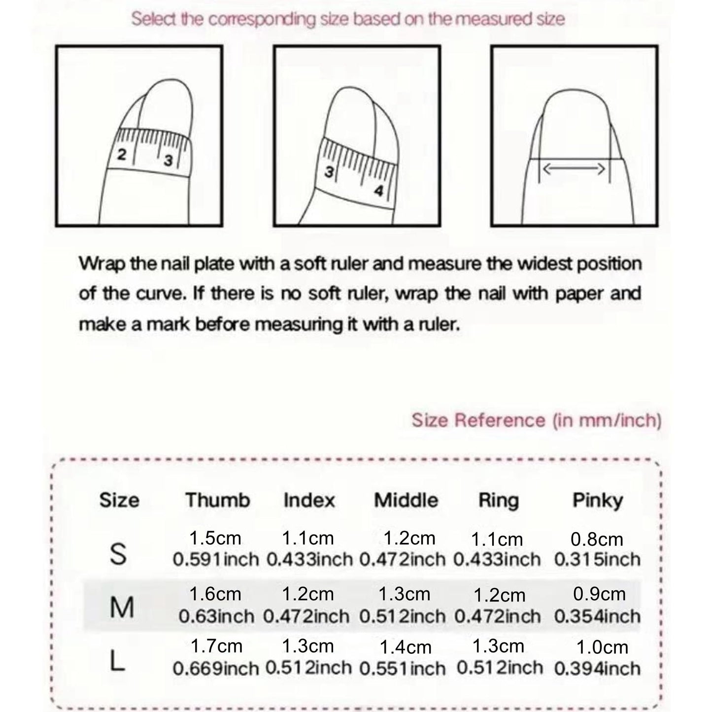 NAIL ANGEL 10pcs Handmade Press On Nail Tips Red Rhinestone French XXL Long Coffin Types Artifical Nails Party Nails Glitter Rhinestones ZJ-02(S)