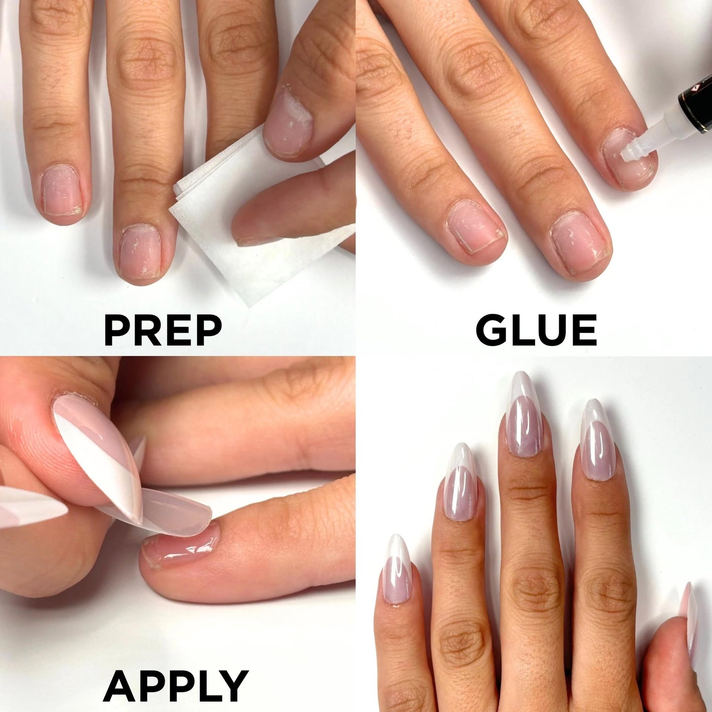 HOTTIE PINK OMBRÉ Press-On Nails by Lavaa Beauty | Long Coffin | Pink Ombré Matte Finish