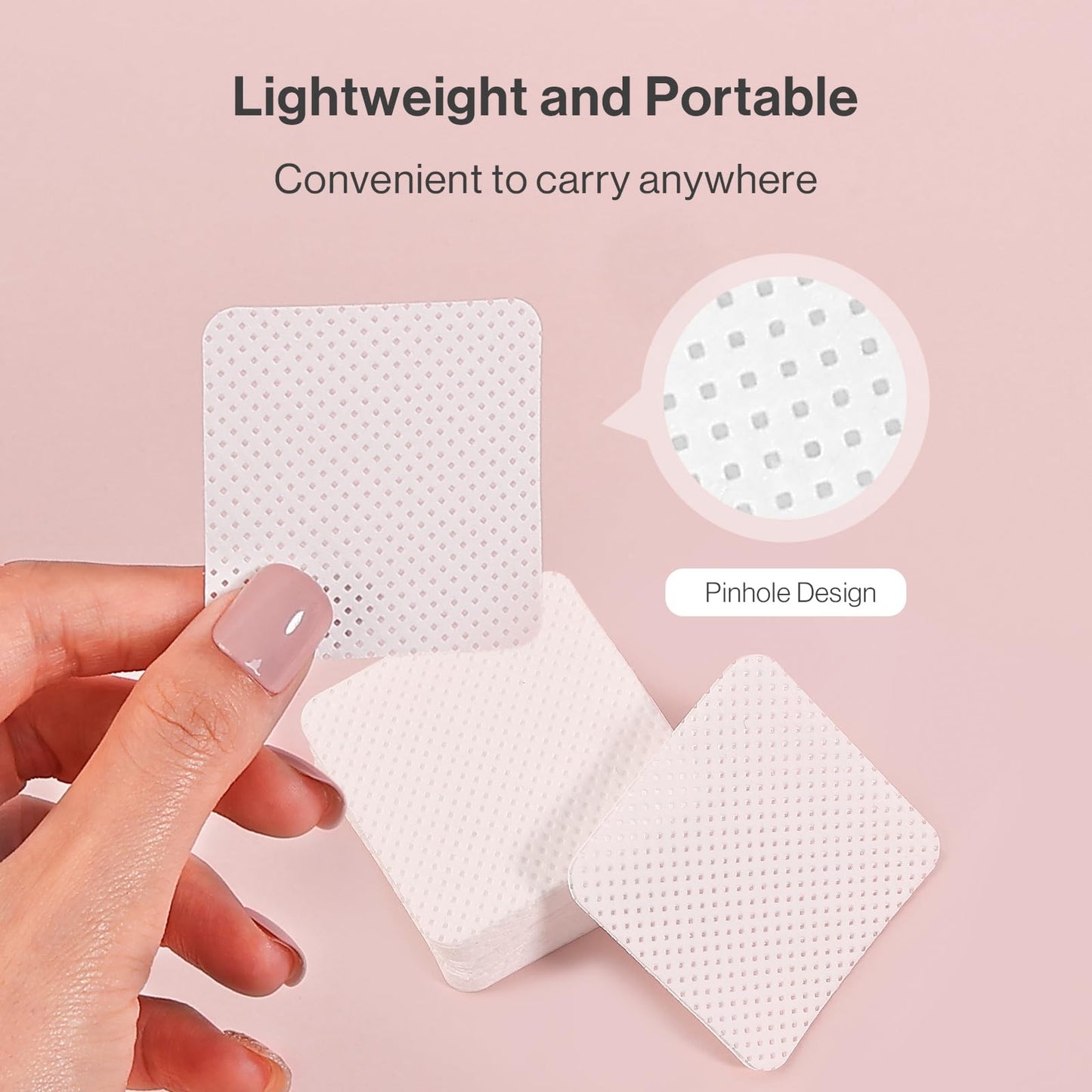 MelodySusie Professional 5 in 1 Nail Drill Bits, 3/32'' & MelodySusie Lint Free Nail Wipes for Gel Nail Polish 1050Pcs Absorbent Soft Non-Woven Nail Tech Art Salon Supplies Dip Nail Remover Pads