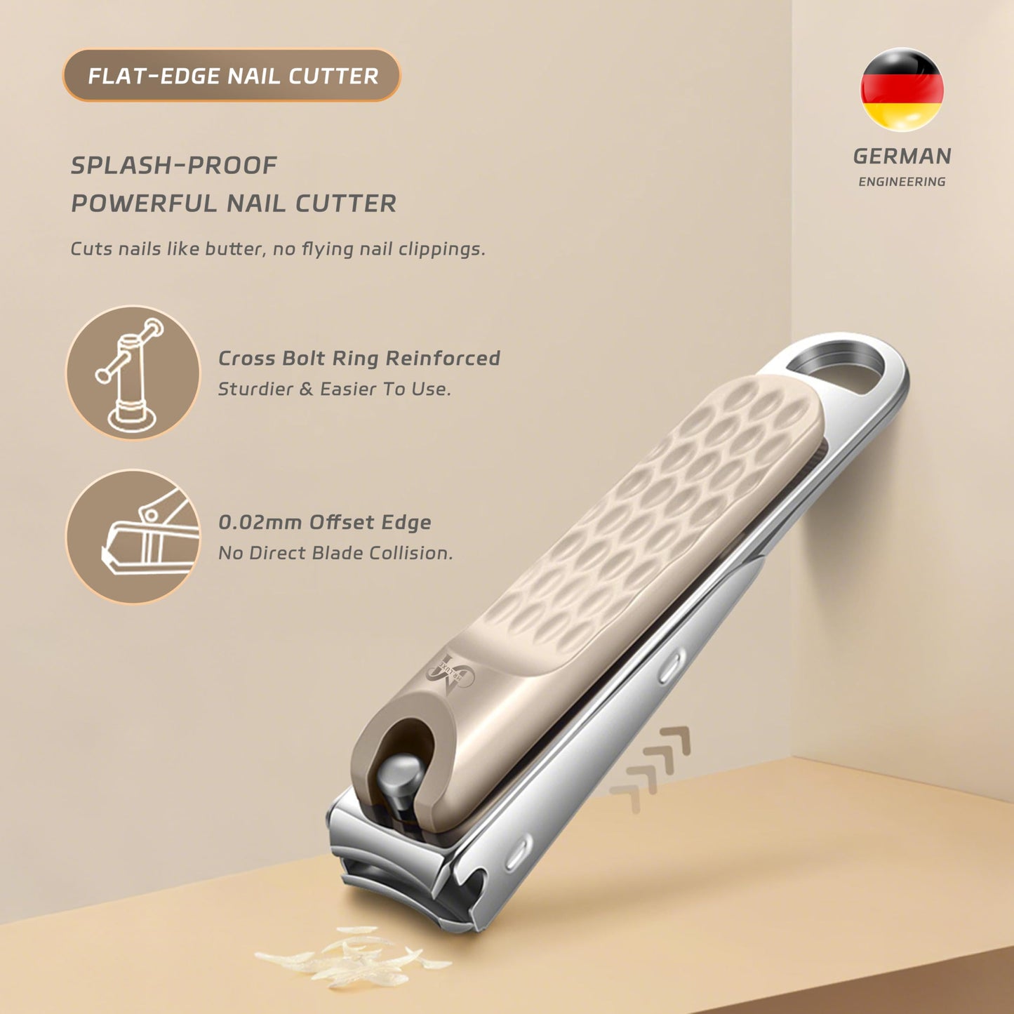 MR.LUXE 11PCS Manicure Set – Professional 11-in-1 Manicure Pedicure Kit, Premium Stainless Steel Nail Clippers and Grooming Tools with Portable Textured Travel Case, Luxury Gift Set for Woman& Man.