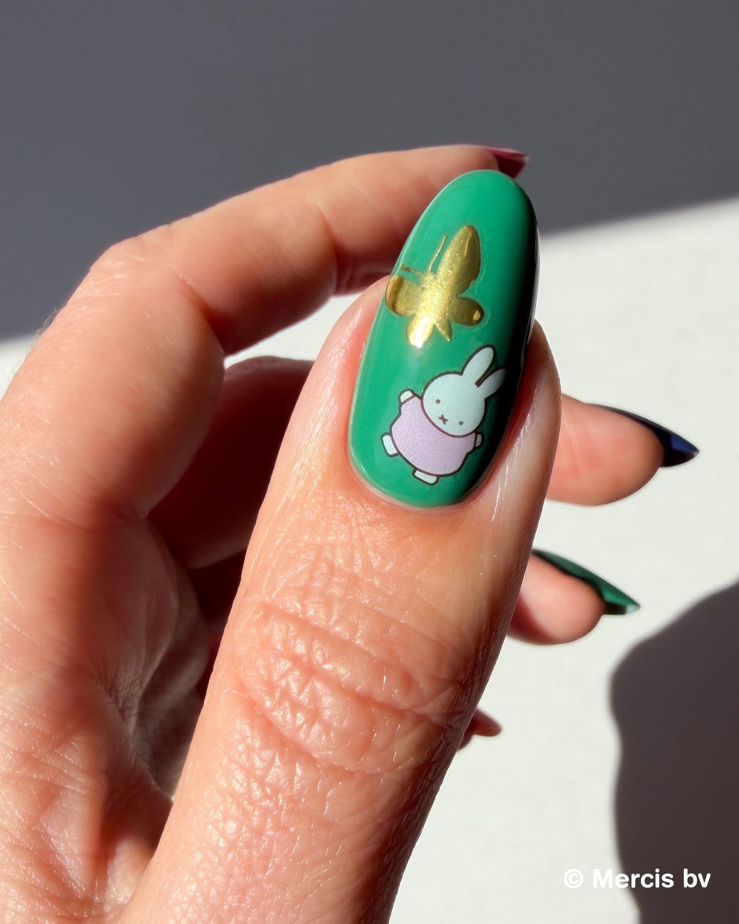 Deco Beauty Miffy’s Mushrooms-Super Thin & Easy-to-Apply Nail Art with the Cutest Designs-Durable & Long-Lasting Nail Art Stickers and Decals for Women, for DIY At-Home Manicures & Salon-Quality Nails