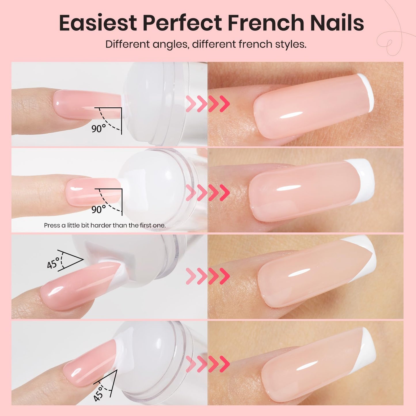 Beetles 31pcs Nail Art Brushes, Nail Art Pens, Dotting Tools, Dust B & French Tip Tool: Stamp Gel Silicone Nail Stamp Kit with Long Silicone