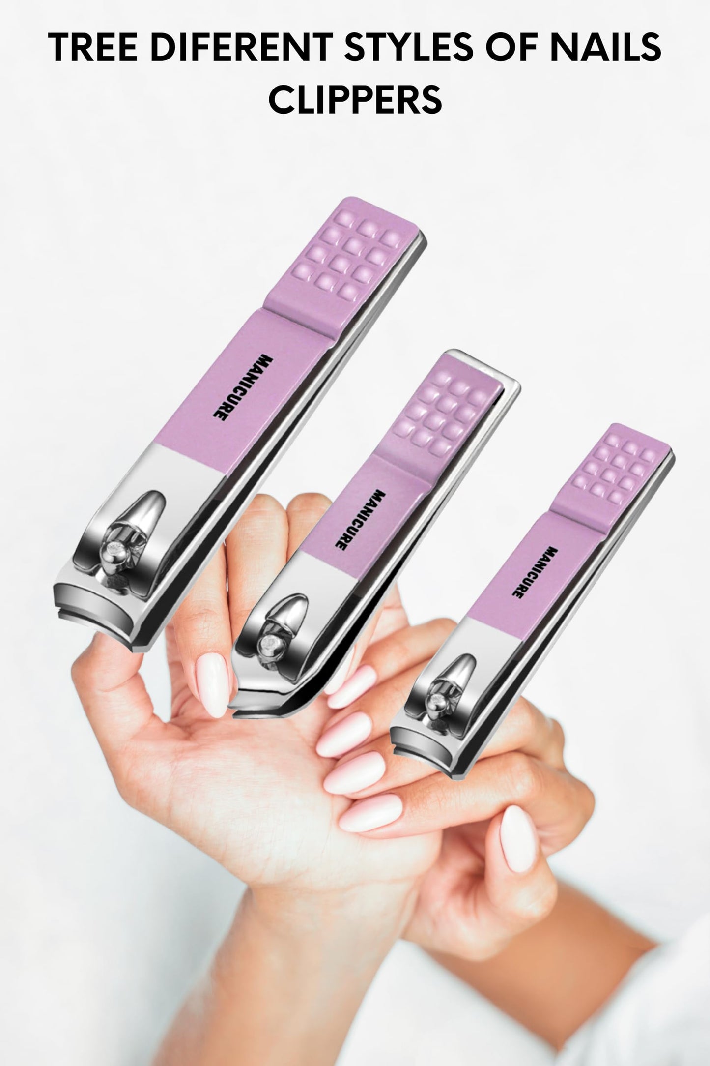 Generic 16 in 1 Manicure Kit Stainless Steel Manicure Pedicure Set Professional Travel Manicure Set Nail Clipper Set (Purple)
