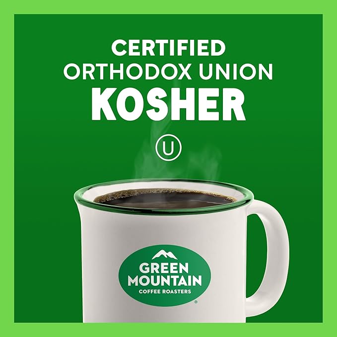 Green Mountain Coffee Dark Magic Decaf, Keurig Single Serve K-Cup Pods, Dark Roast Coffee, 60 Count, (6 Packs of 10)