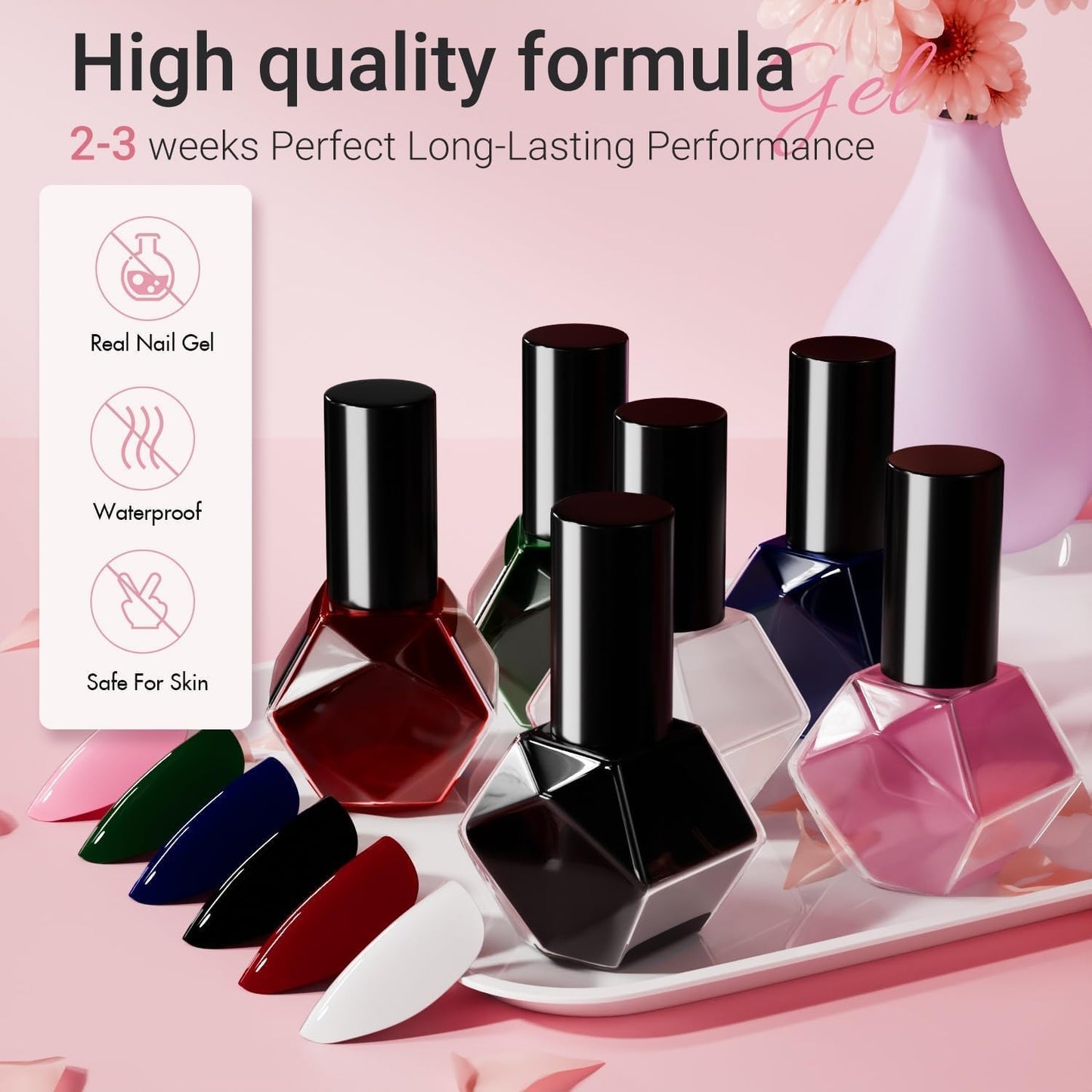 KQueenest Upgrade Thick Acrylic Press on Nails Short Oval, Classic Orange Fake Nails for Women Daily Thanksgiving Wear, UV Cover Acrylic Nails Press on Short Almond, Natural Glue on Nails in 24 Pcs