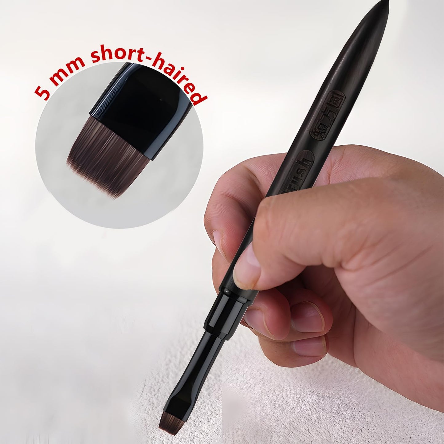 Double Nail Art Sculpture Pen: Silicone & Metal Dual Tipped Nail Brushes Silicone Nail Art Tools for Design Nail Foil Carving Drawing Shaping Effect Nail Art Pens for Home and DIY (Purple Sandalwood)