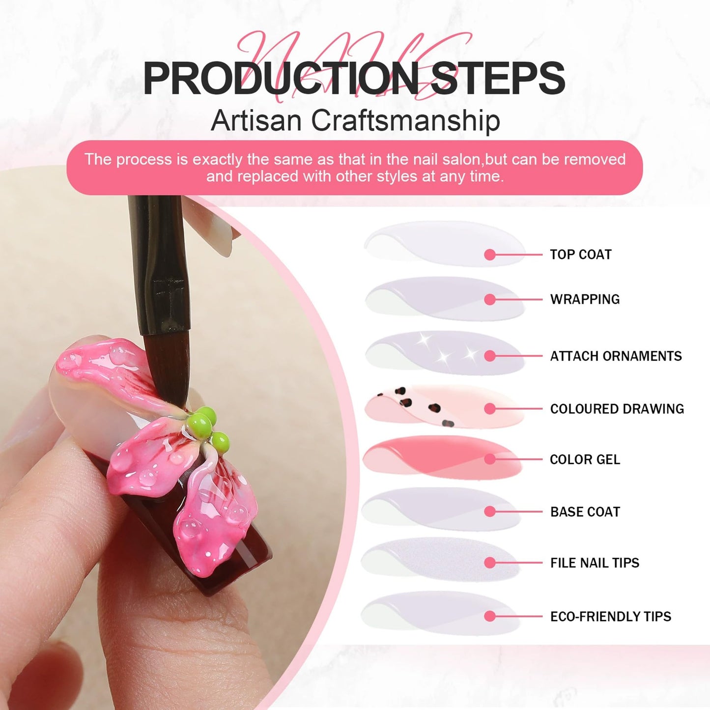 Handmade Curved Press On Nails Long Square Fake Nails Leopard Cat Eye Full Cover False Nails with 3D Rhinestones Designs Sparkly Acrylic Nails Press ons Luxury Long Nail for Women Manicure (Size M)