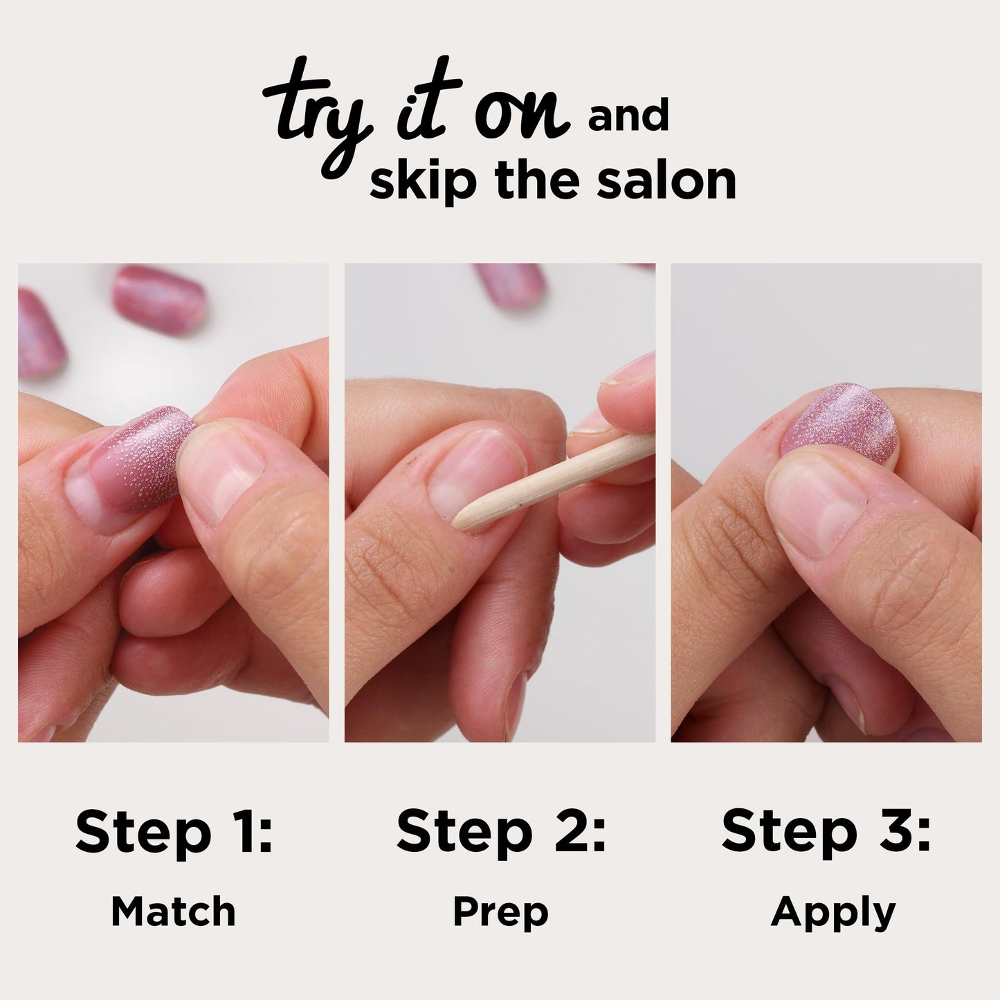 Sally Hansen Salon Effects Perfect Press-On Nails | Almond Shape | Easy to Apply, Non-Damaging | 30 Nails, Nail Glue, Adhesive Tabs, File | Sapphire Spin