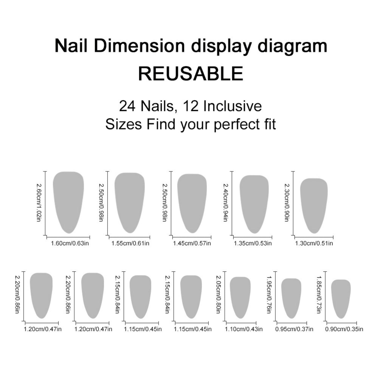 Almond Press on Nails Long Fake Nails Black Acrylic Nail Press ons Seeneey Gold Charm and Floral Designs Cute Stick on Nail for Women 24pcs
