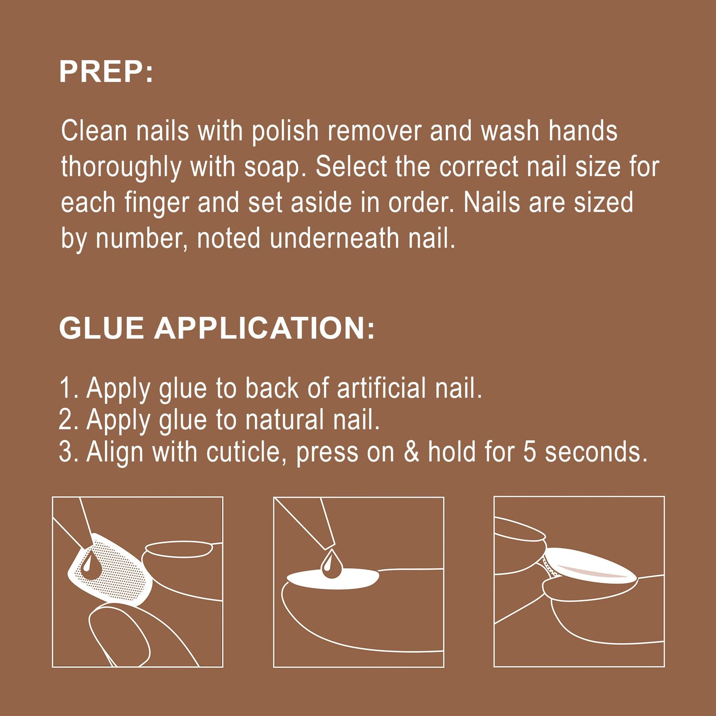 GoldFinger Premium Luxury False Nails Kit, Ready to Wear Pink French Nails, Manicure Stick and Glue Included, Long Coffin Shape with 3D Rhinestones, Long-Lasting Hottest Trend Glue on Nails