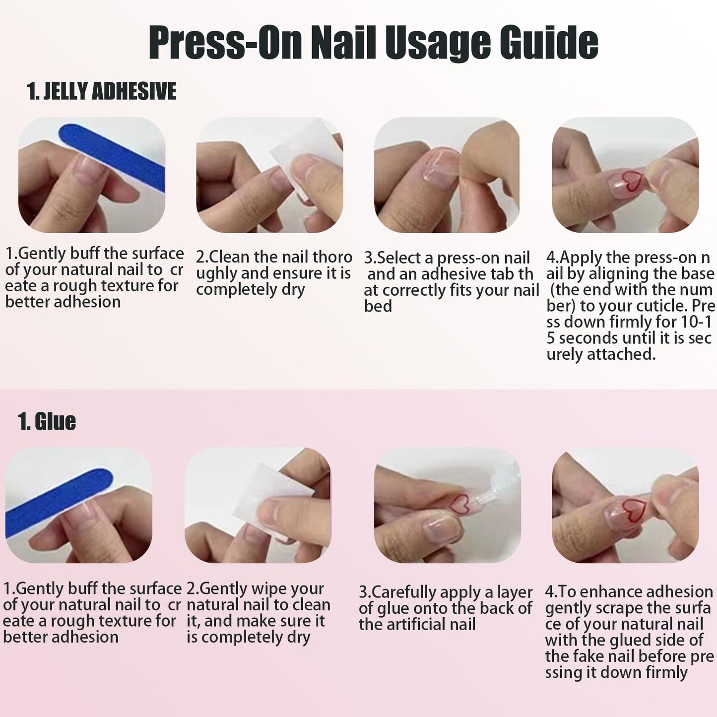 Handmade Press on Nails Blue Square Style with Luxury Moon Flower Pearl and Heart Gem Decor Acrylic Nails Press on Handmade Nails Punk Press On Nails(S)