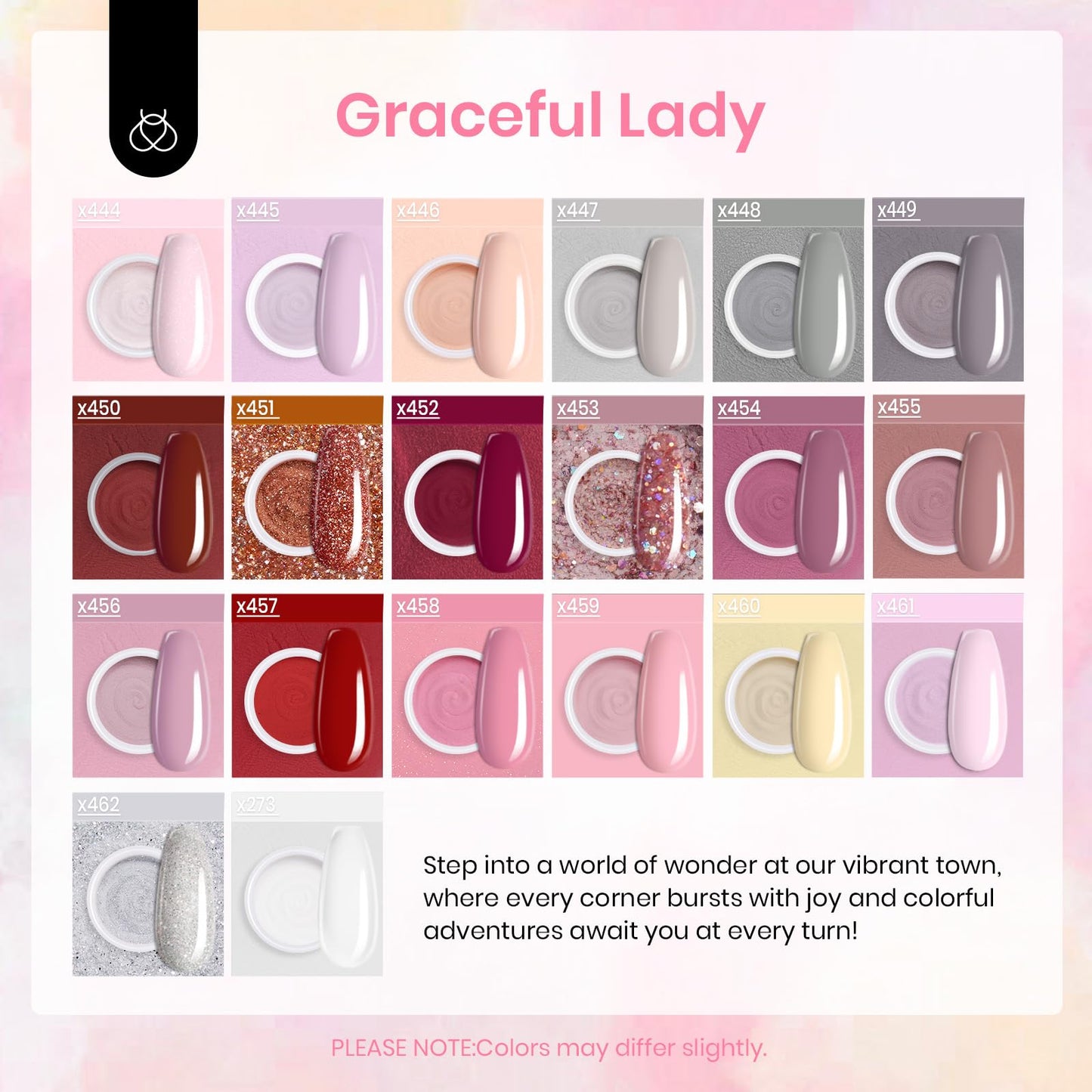 Beetles 36Pcs Dip Powder Nail Kit Starter, 20 Colors Nude Pink Yellow Gray Glitter Burgundy Dipping Powder Set with Base Top Coat Activator Brush Saver for Nail Art Summer Manicure Gift for Women