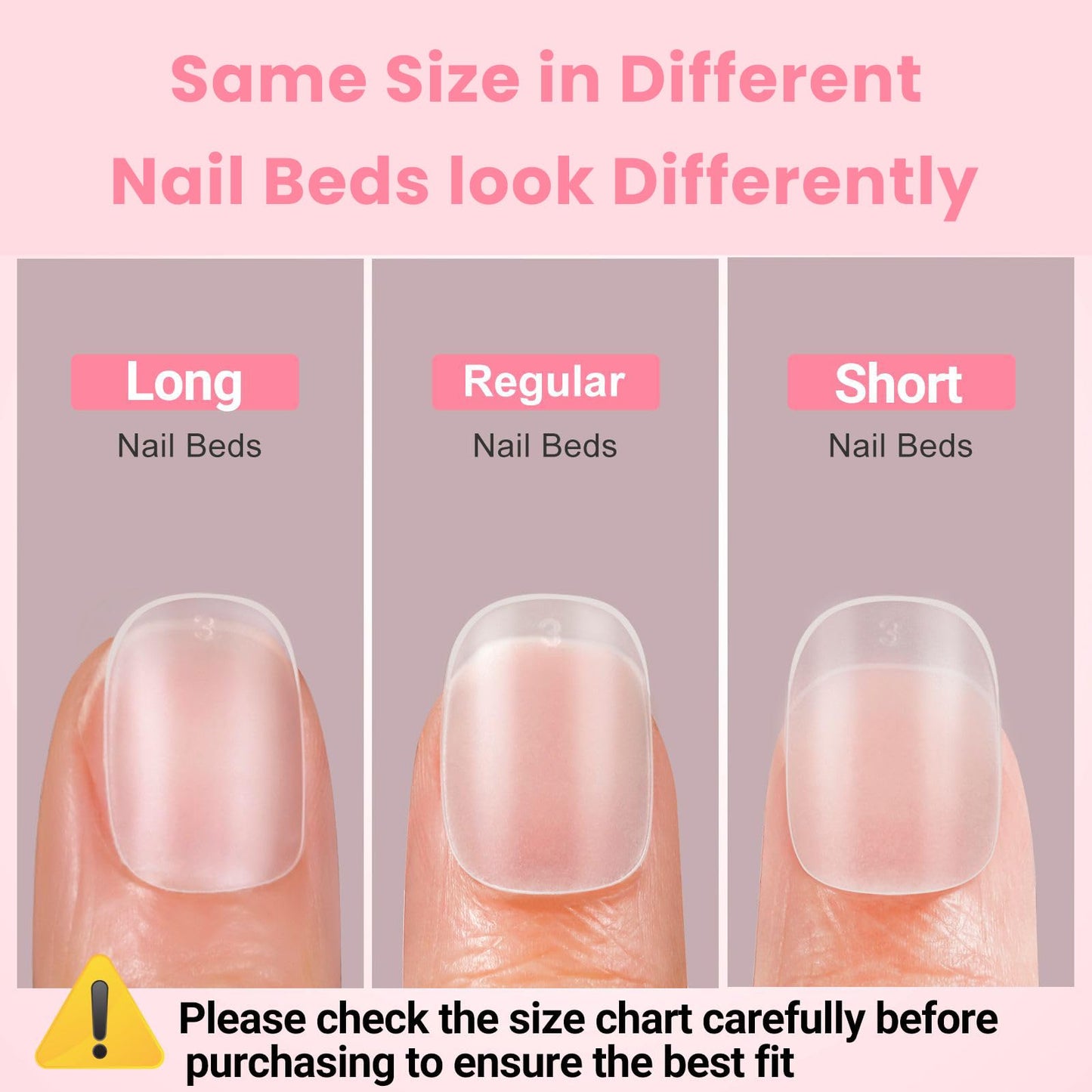 Extra Extra Short Round Gel Nail Tips, SINOKAME Extra Short Press on Fake Nails Clear Round, Full Matte No File Small Petite Child Size Nails for Nail Extension,600 Pcs 13 Sizes with Refills 4&5