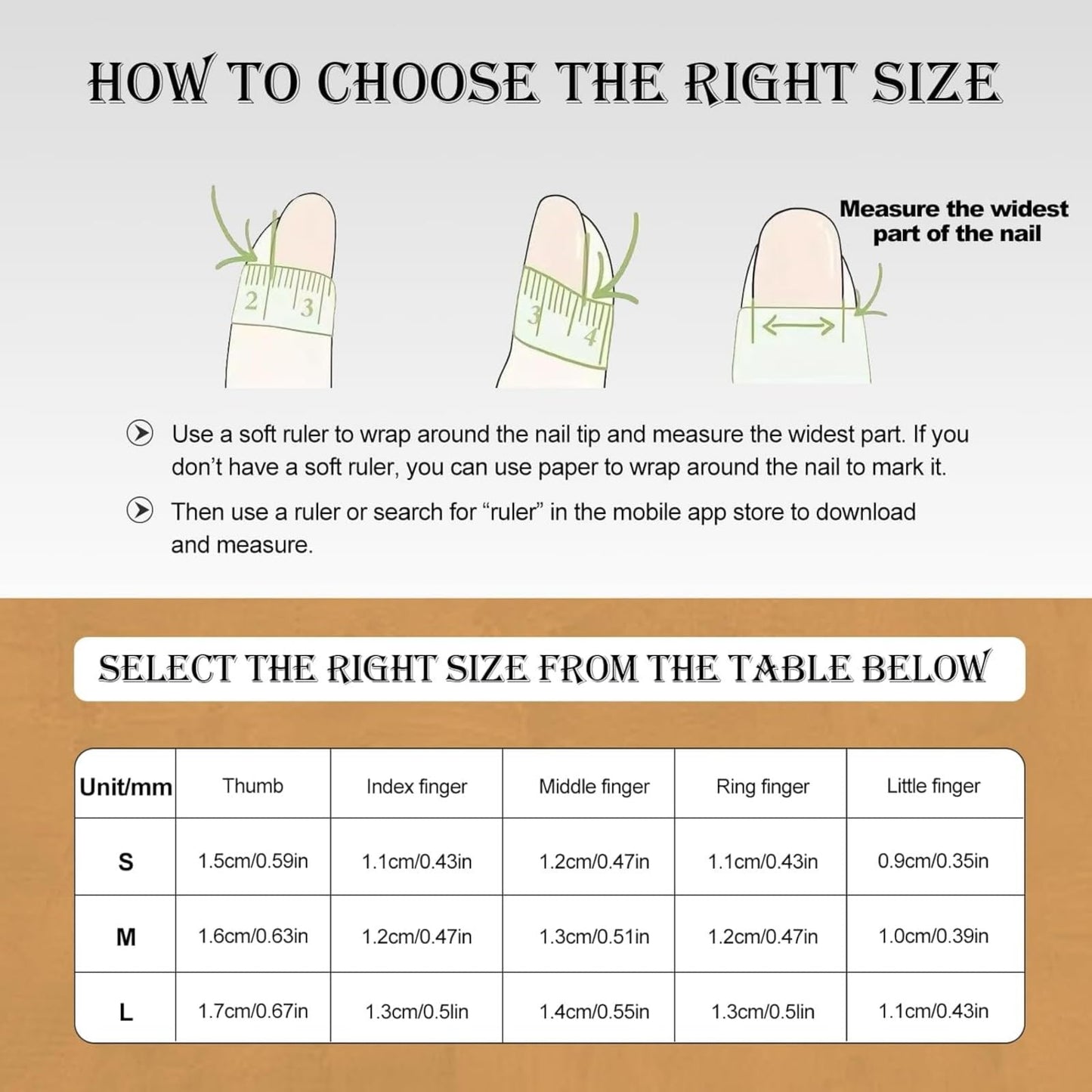 Luxury Handmade Press on Nails Medium Duck Bill Fake Nails Summer with Rhinestones Flowers Design False Nails Press Ons Reusable Full Cover Stick on Nail for Women Manicure 10Pcs (Size M)