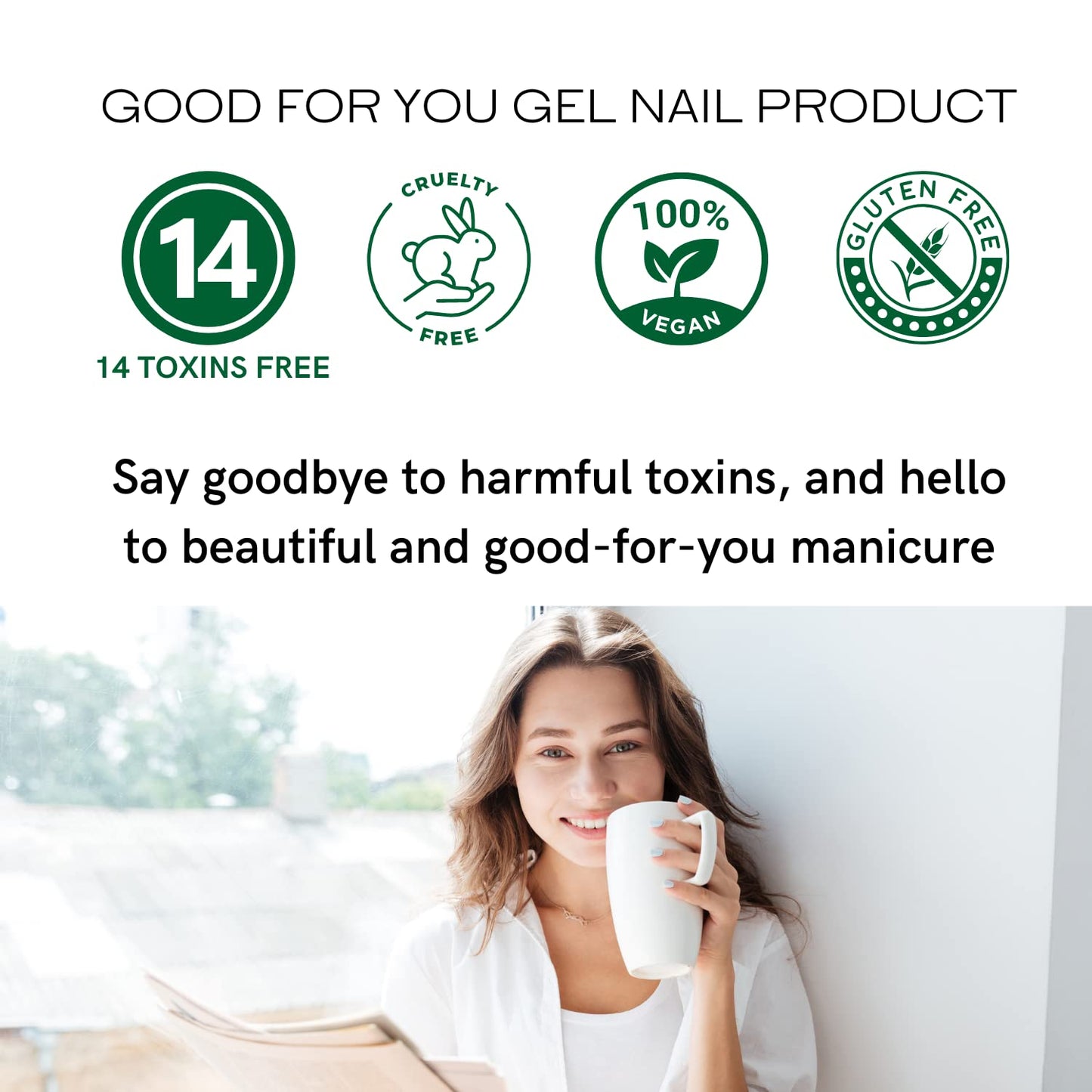 ALICE & BELLA Semi Cured Gel Nail Strips-20 PCS Multi-Color Floral Pattern Nail Strengthening Gel Stickers, Use with UV Light Lamp, Salon Quality Manicure Wraps (French Floral Bouquet)