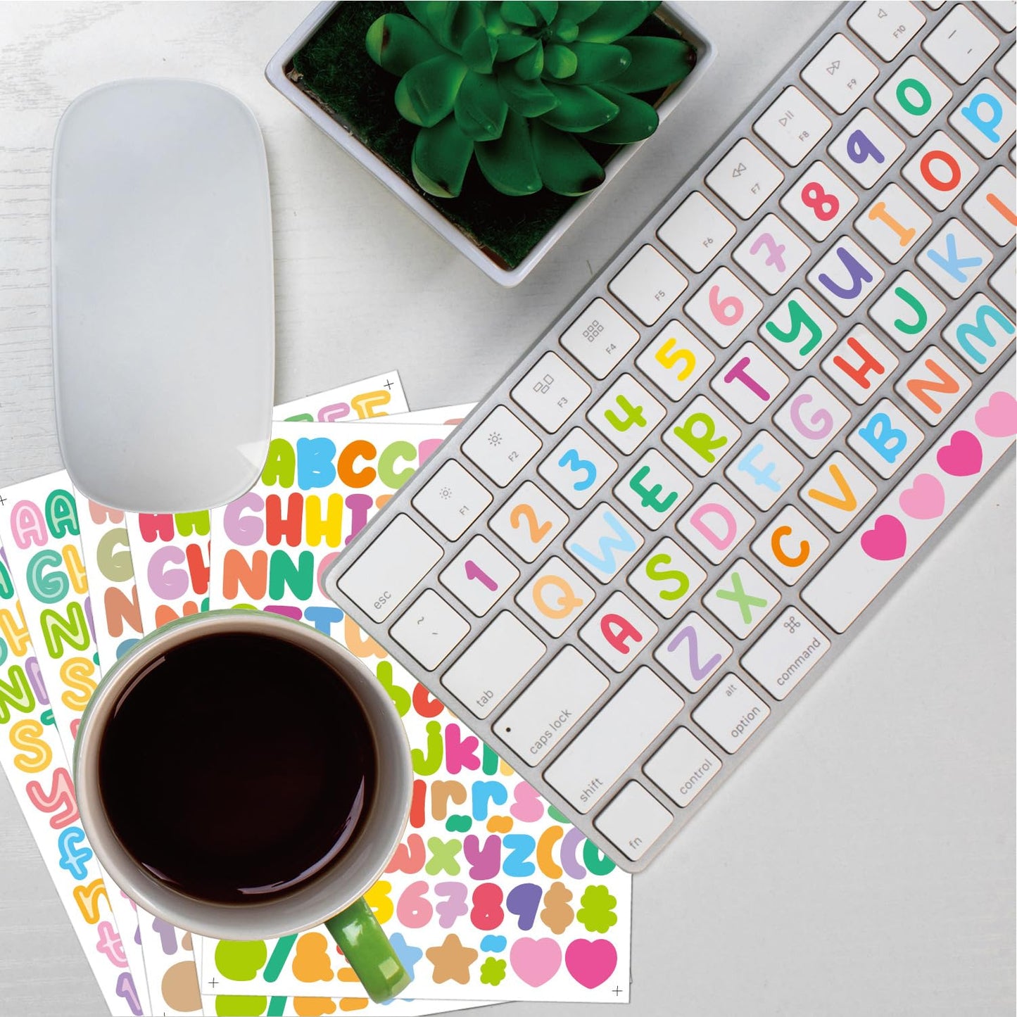 Linasir 30 Sheets Small Letter Sticker, 3360 Alphabet Stickers, 0.5 inch Vinyl Self-Adhesive Black Alphabets ABC Stickers for DIY Crafts, Art Making, Decals, Signs, Notebooks, Classroom Decor