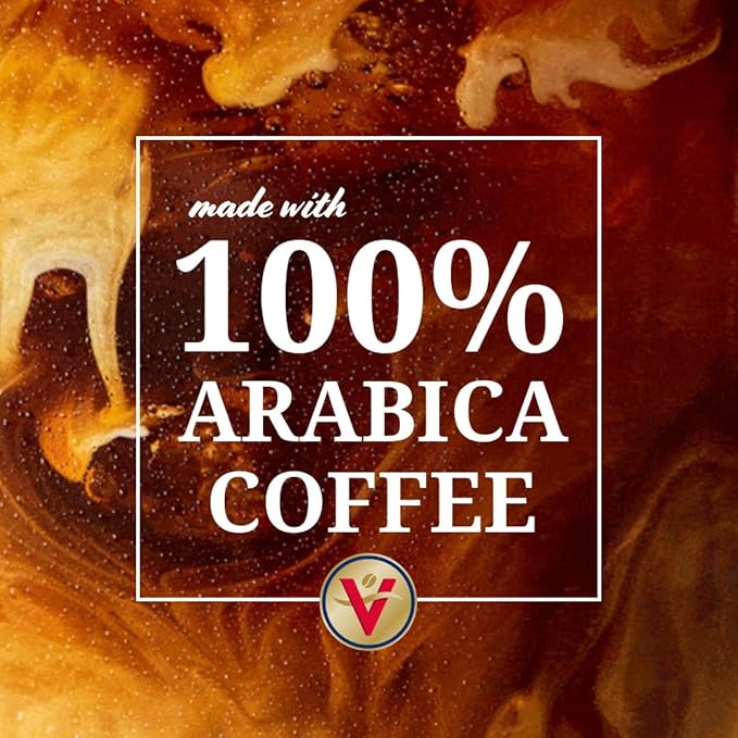 Victor Allen's Coffee White Chocolate Caramel Flavored Cappuccino,Serve Cups for Keurig K-Cup Brewers,42 Count (Pack of 2)