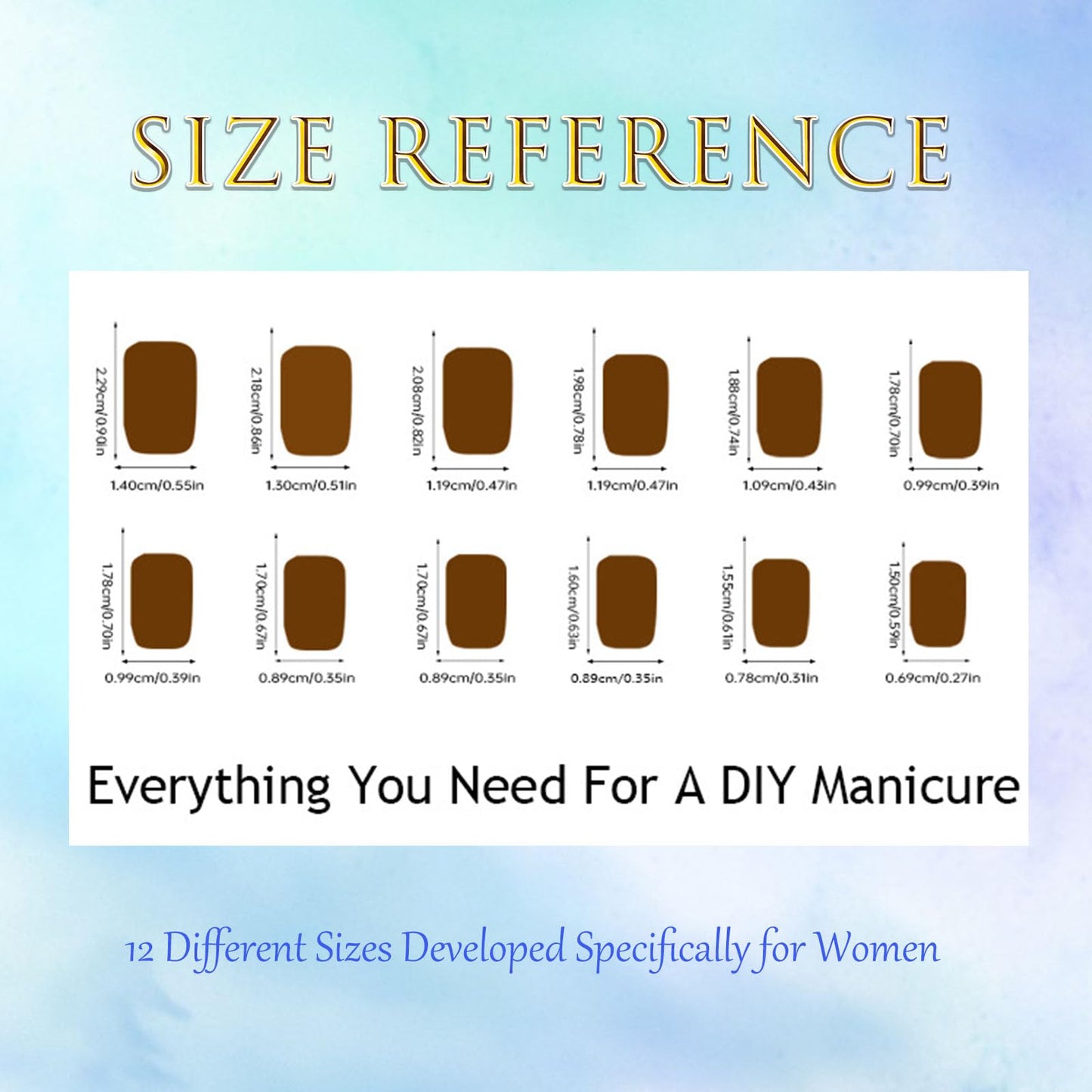 Flower Press on Nails Medium Cute Colorful 3D Flowers Fake Nails Square Acrylic Nails Press ons Colorful Floral Full Cover Glossy Spring and Summer Stick Glue on Nails for Women Girls 24 Pcs