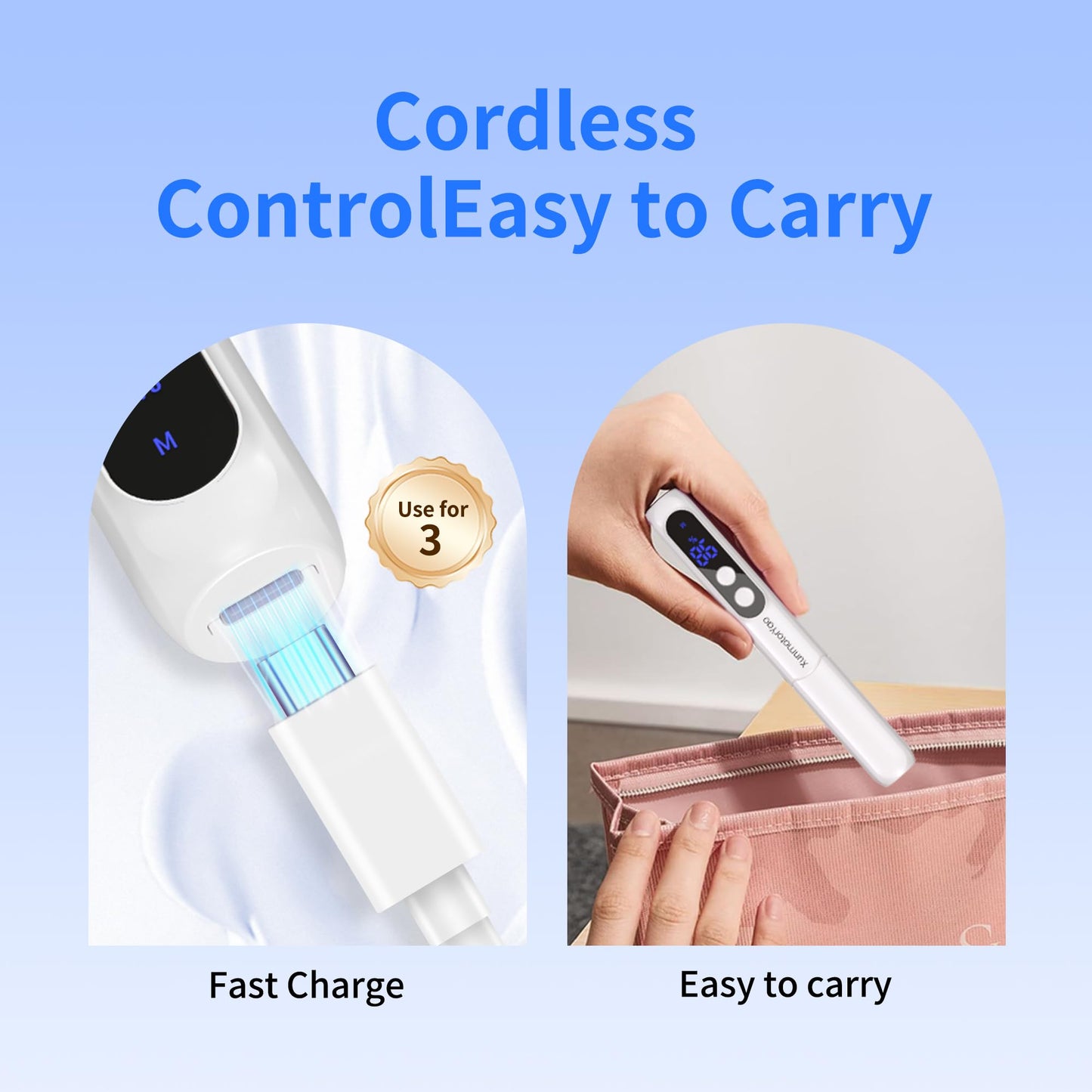 Electric Nail Drill Professional Electric Nail File Kit 11 in 1 Rechargeable Manicure Pedicure Tools Cordless Nail Drill with 3 Speeds Modes and LED Lighting for Acrylic Gel Dip Powder Nails(White)