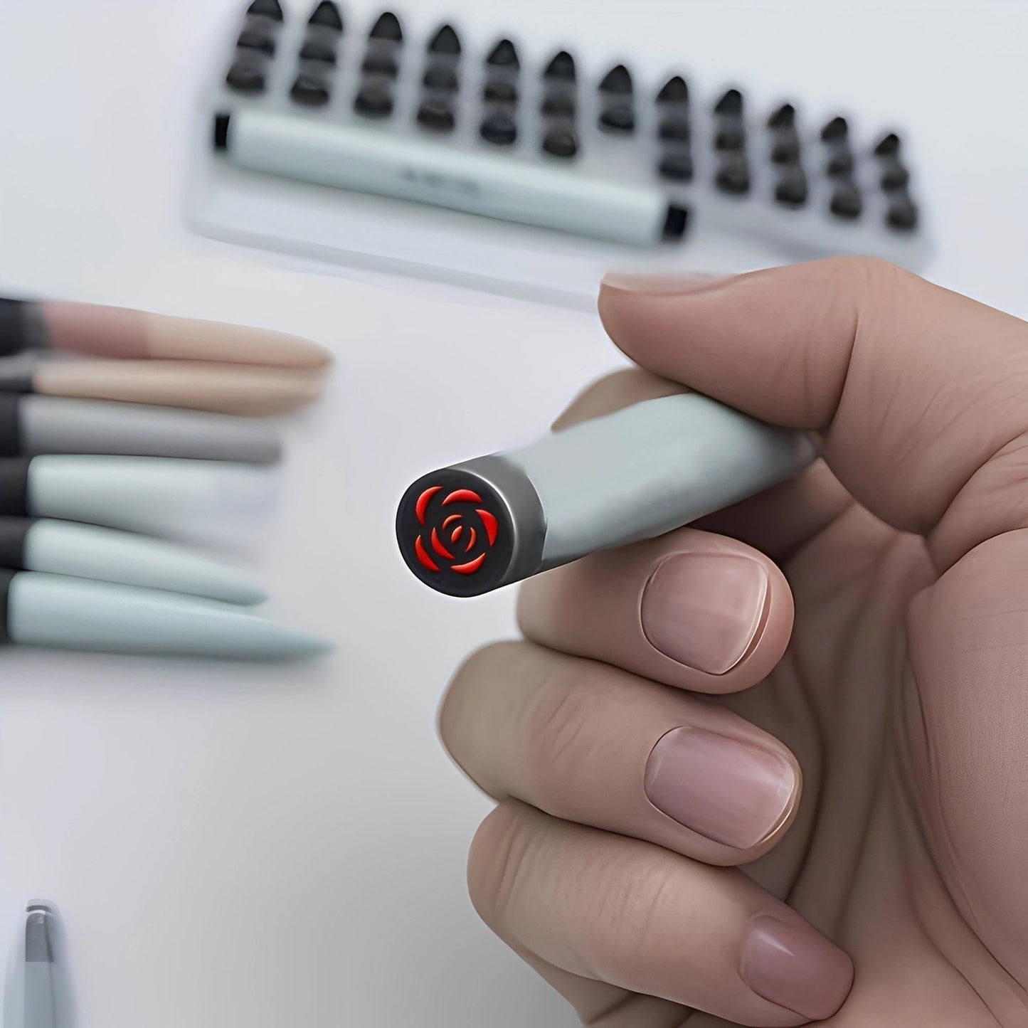 Nail Art Pens Set - 36PCS Nail Art Stamp Pen Kit for DIY Nail Stamping Designs, Nail Art Stamps and Polish Stamping - Includes Nail Art Stamp Pen for Unique Designs - Ideal for Nail Art Enthusiasts