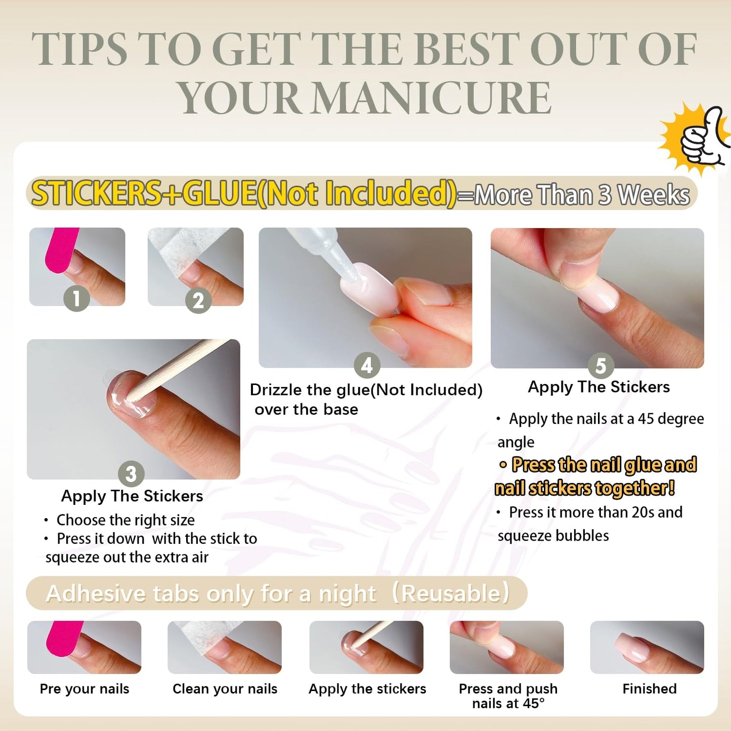 Royal Blue Press On Nails Short Square, Natural Gel Nails Glue on Fall Colors 2025 Trendy Acrylic Nails Press ons Featured Protective Coat Thick Reusable Fake Nails 24 Short Coffin Nails