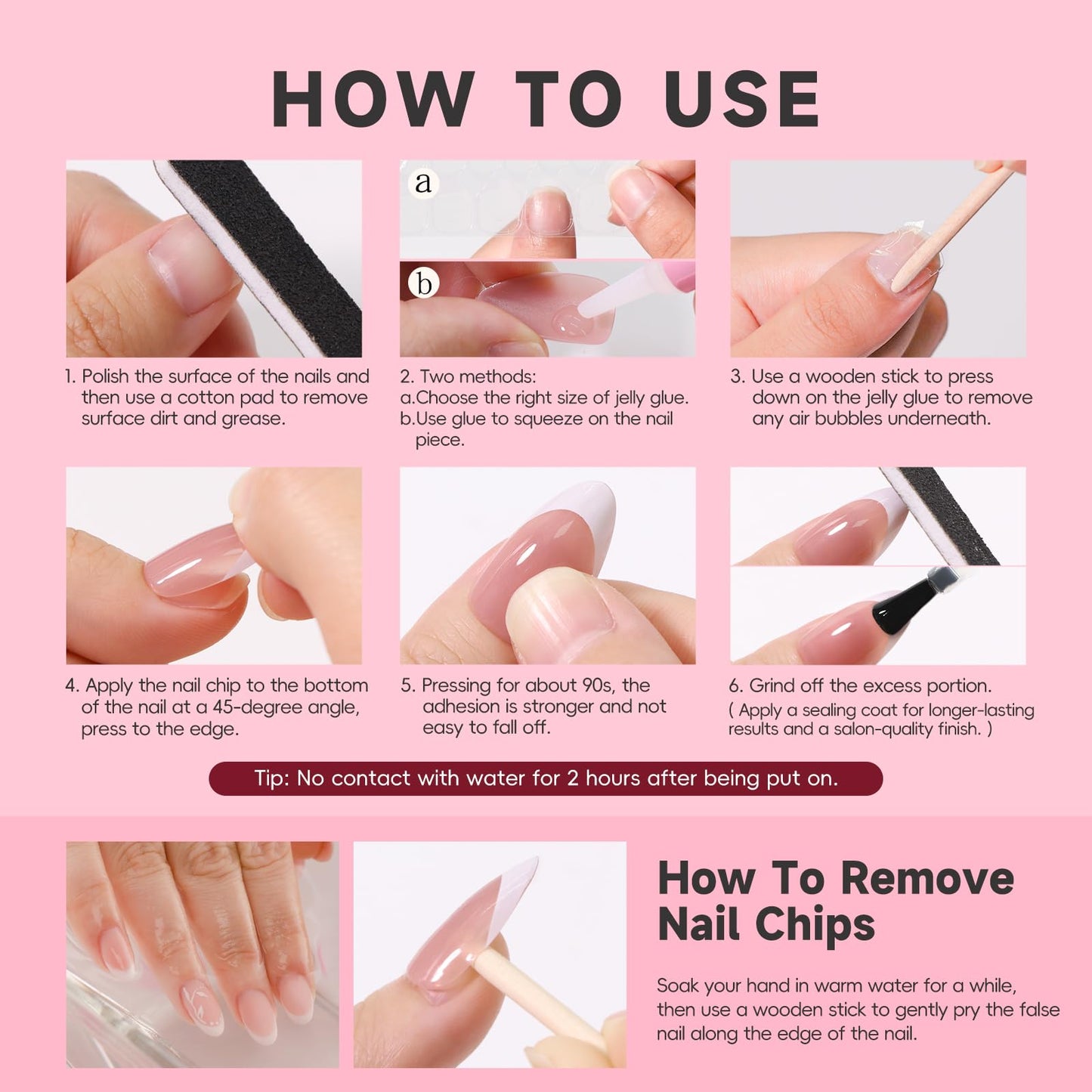 HOSAILY Nude Pink Cat Eye Medium Almond Press-on Nails with 3D Silver Bow Accents Design, 24pcs Glossy Cute Pretty Durable Classic Full Cover Stick on Fake False Acrylic Nails for Women Daily Wear