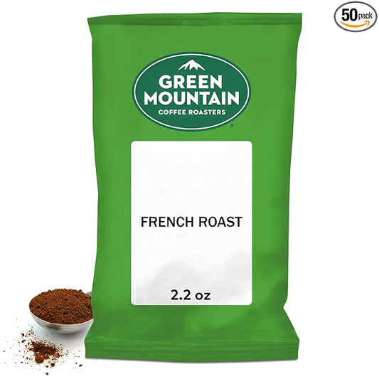 Green Mountain Coffee Roasters French Roast, Keurig Fractional Packs, 50 Count, 2.2 oz.