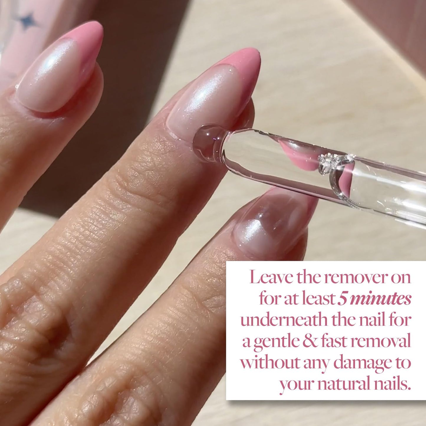 Glamnetic Press-On Nails - Merlot | Super Strong Brush On Nail Glue & Press-On Nail Remover | Matte Short Almond Dark Red Nails with Glossy French Tips | 15 Sizes - 30 Nail Kit with Glue and Remover