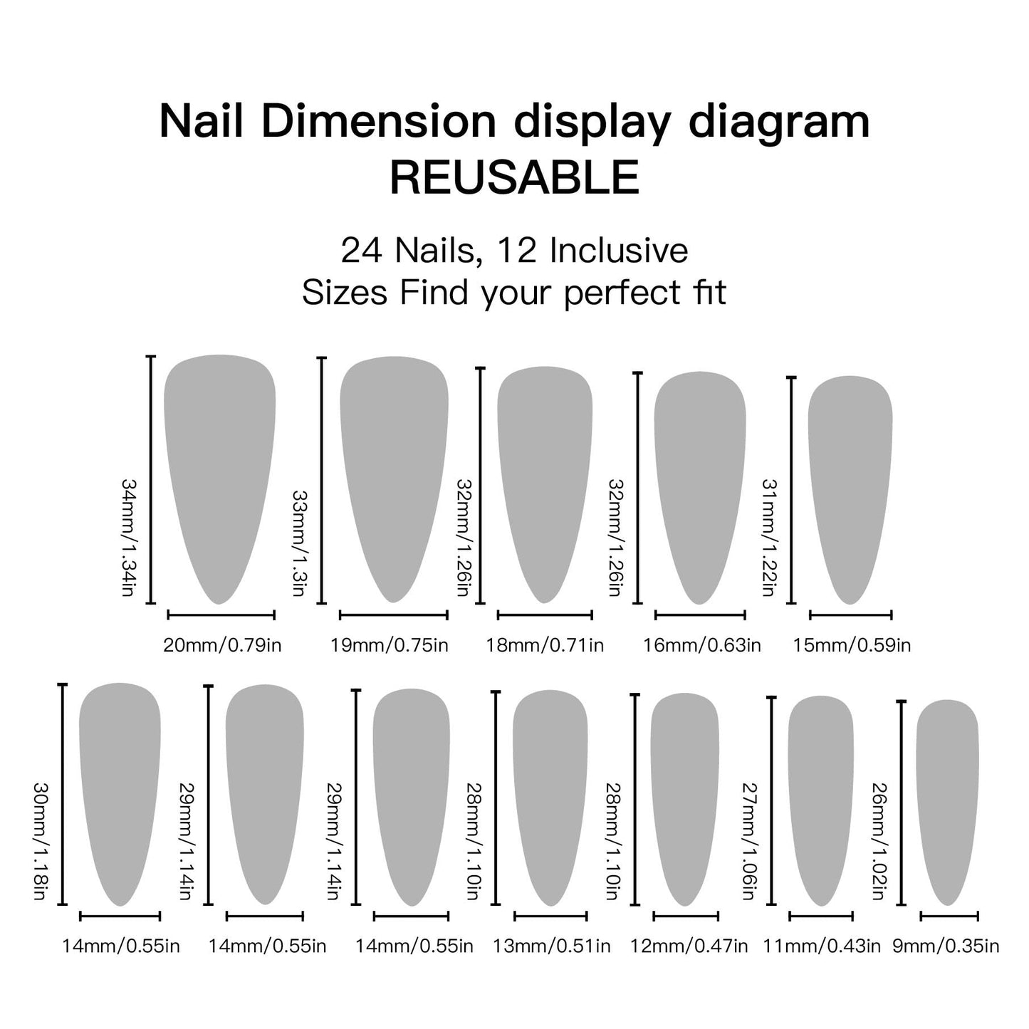 RUOKEXIN Long Stiletto Press on Nails French Tip Fake Nails Gold Glitter False Nails with Designs Almond Nail Press ons Sparkly Artificial Nails for Women 24Pcs