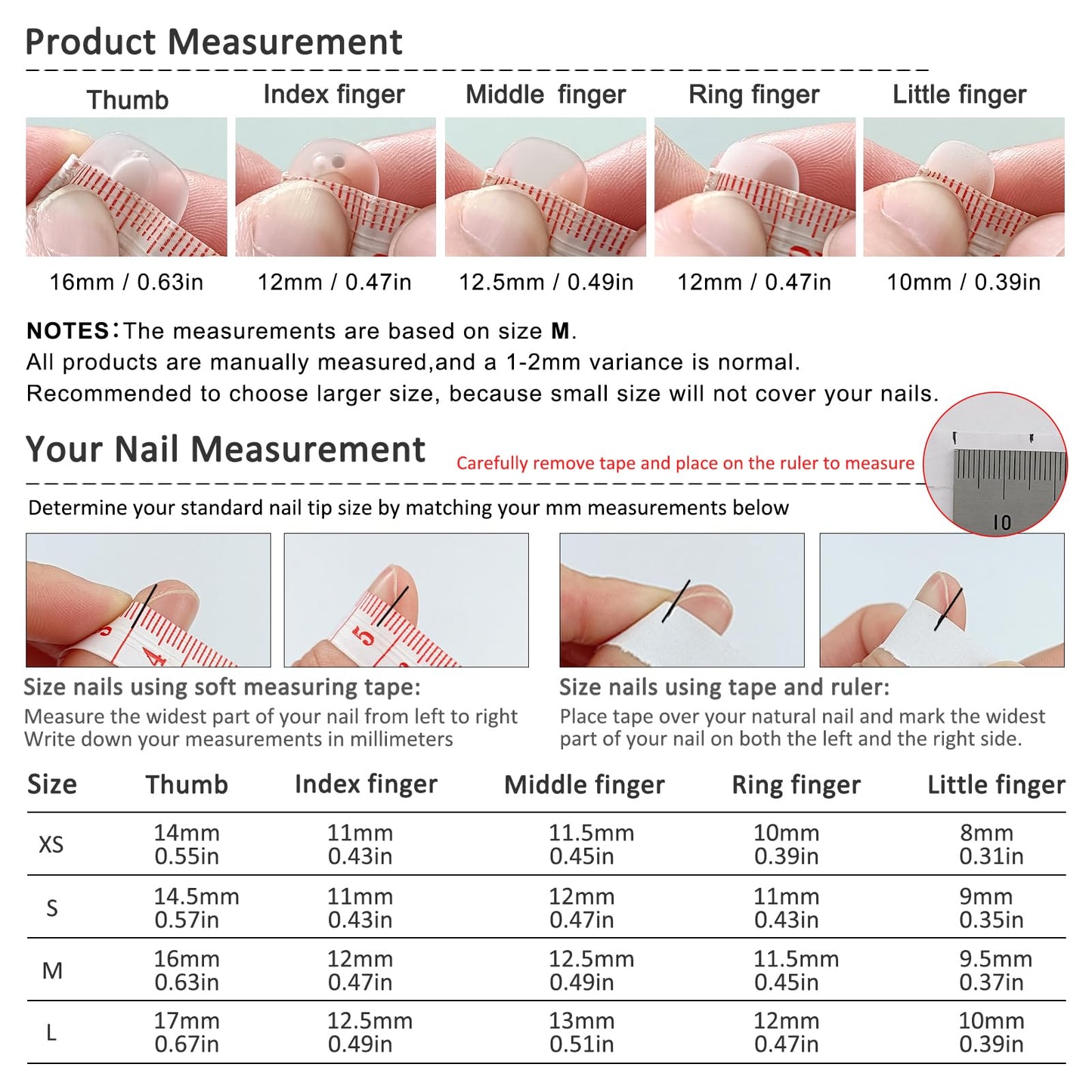 TENPAL Handmade Press on Nails Short Oval Shape,Frosted French 3D Floral Nails with Iridescent Accents,Nude Pink False Nails Kit 10pcs,Ethereal Elegant Designs Fake Nails for Daily(M)