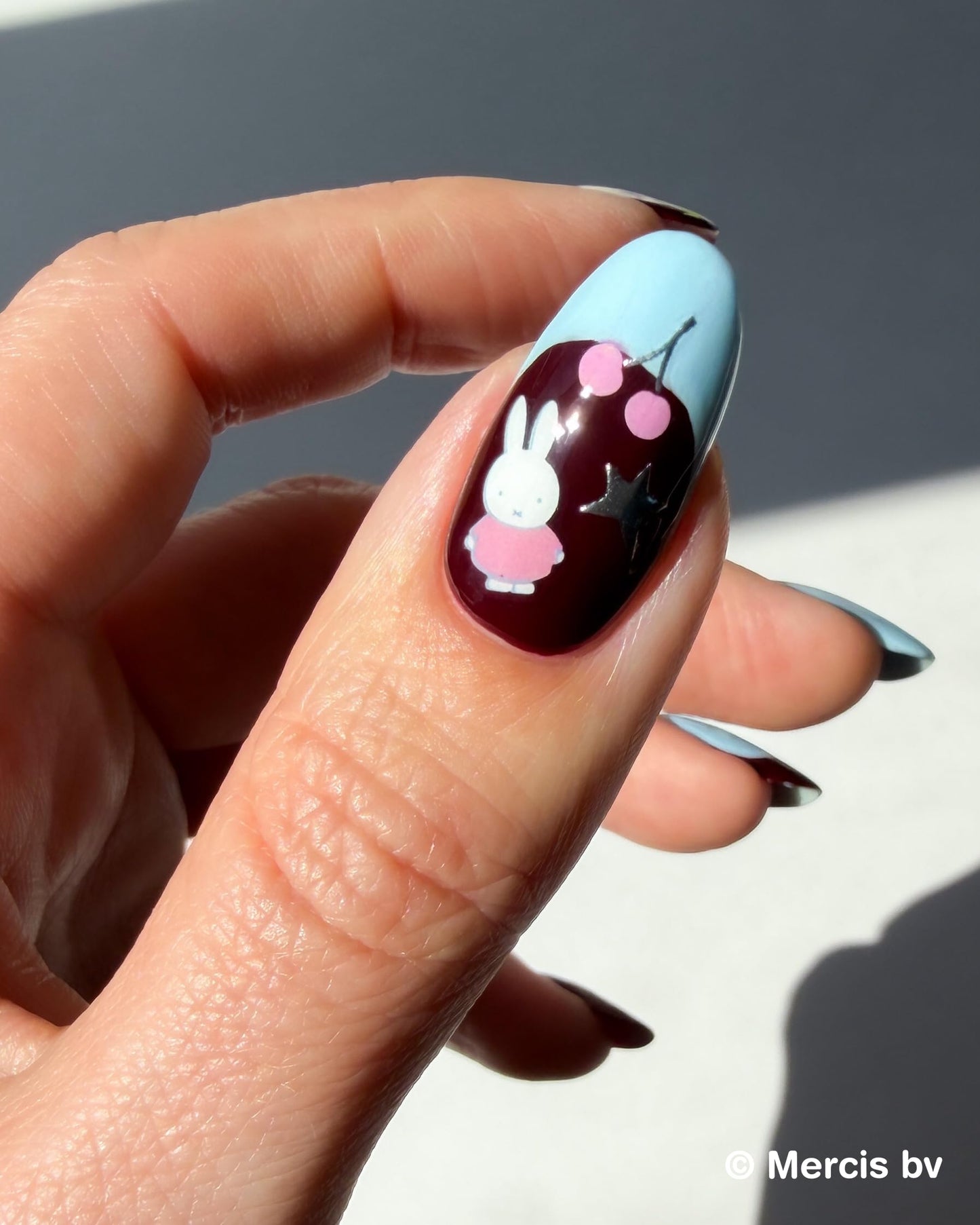 Deco Beauty Miffy’s Rainy Day-Super Thin & Easy-to-Apply Nail Art with the Cutest Designs-Durable & Long-Lasting Nail Art Stickers and Decals for Women, for DIY At-Home Manicures & Salon-Quality Nails