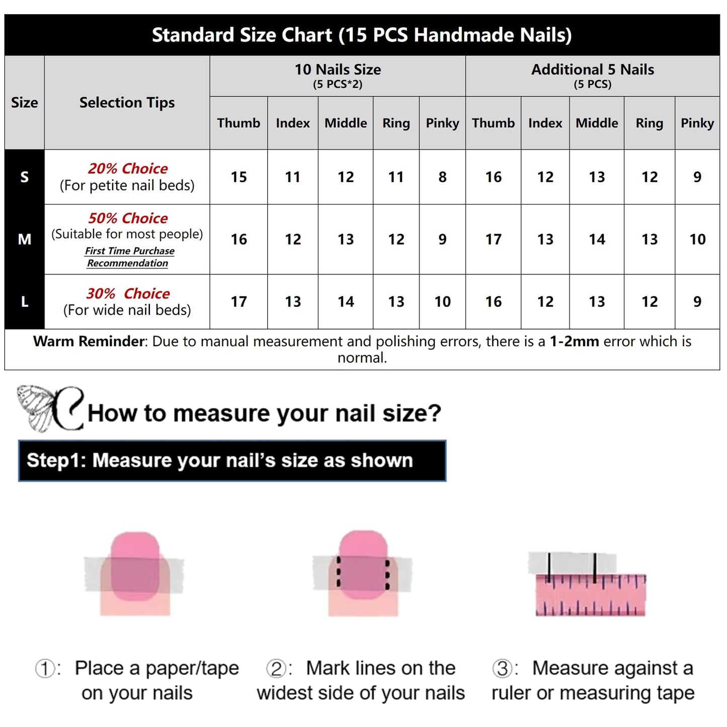 Luxury Rhinestones Handmade Acrylic Press On Nails Handmade Acrylic Press On Nails French Medium Almond Pink Nails Women Gifts Reusable Nails COOLYOUNG 15 PCS, Size L