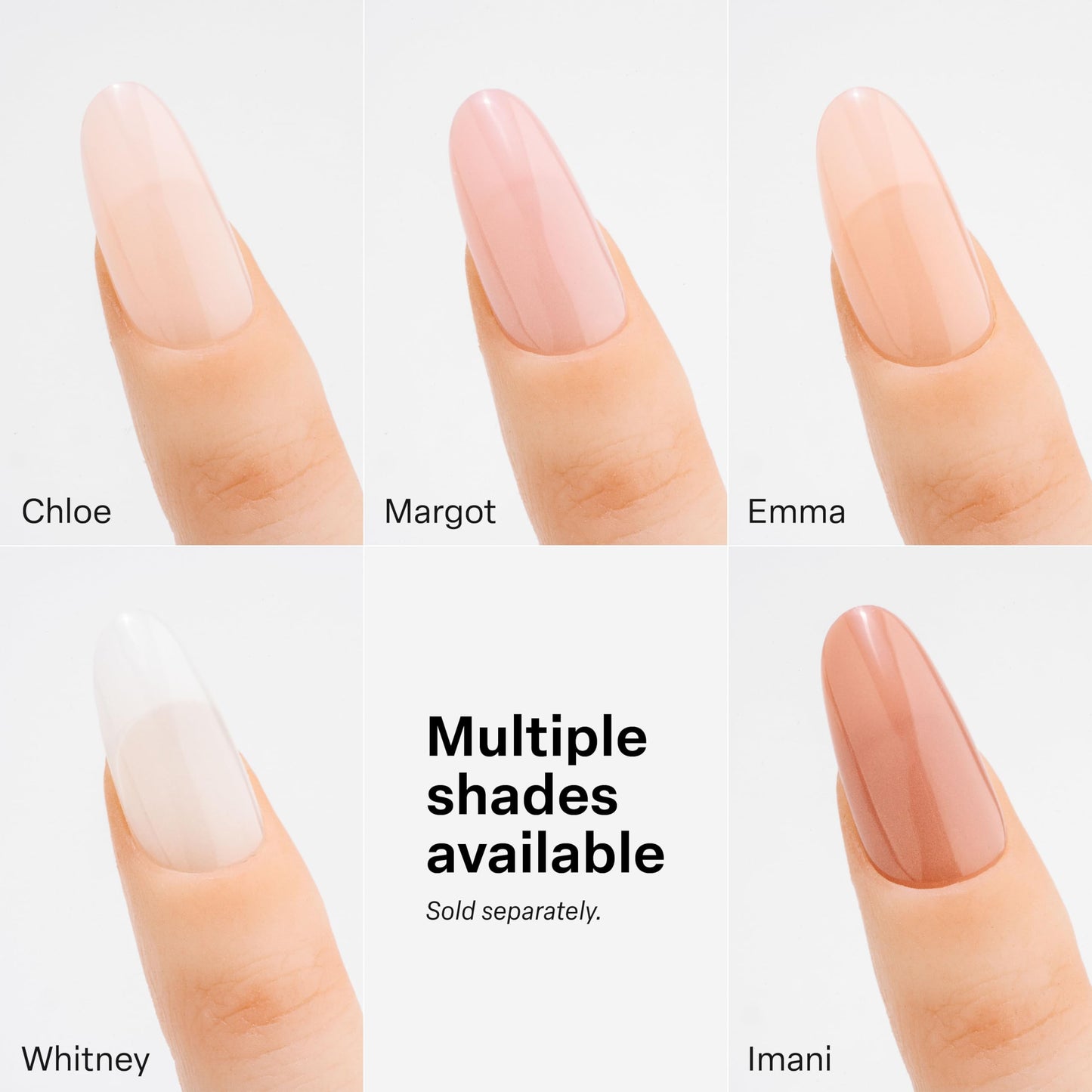 Apres Neutrals Gel-X Margot Box Of Press On Nails, 11 Sizes 00-9, Soft Gel Nail Tip Box (150pcs) (Almond Extra Short, 150)