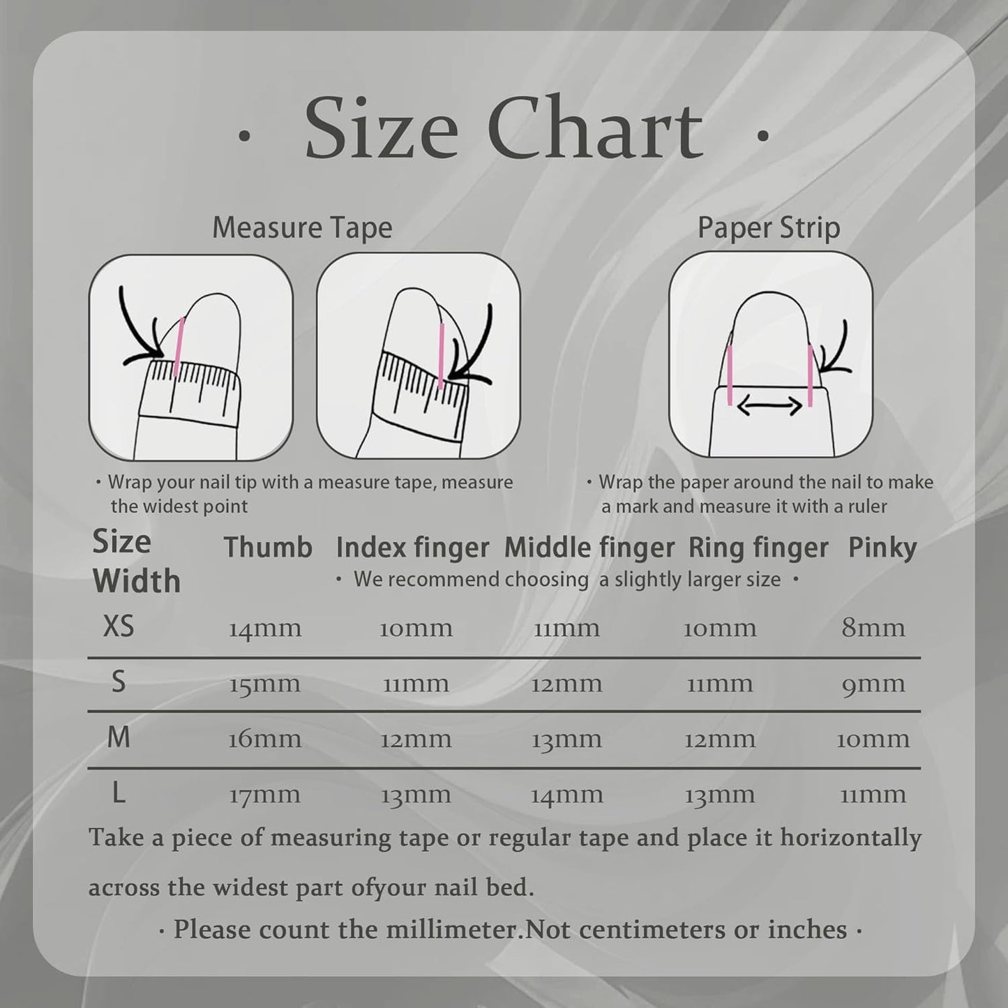 Yabonica Handmade Press On Nails 10Pcs Acrylic False Nails Press Ons with 3D Pink Bow Nail Art Gel Hand-Painted Design,Nature&Lasting Stick On Nails for Woman Girls Daily Party&Wedding Wear (068P, XS)