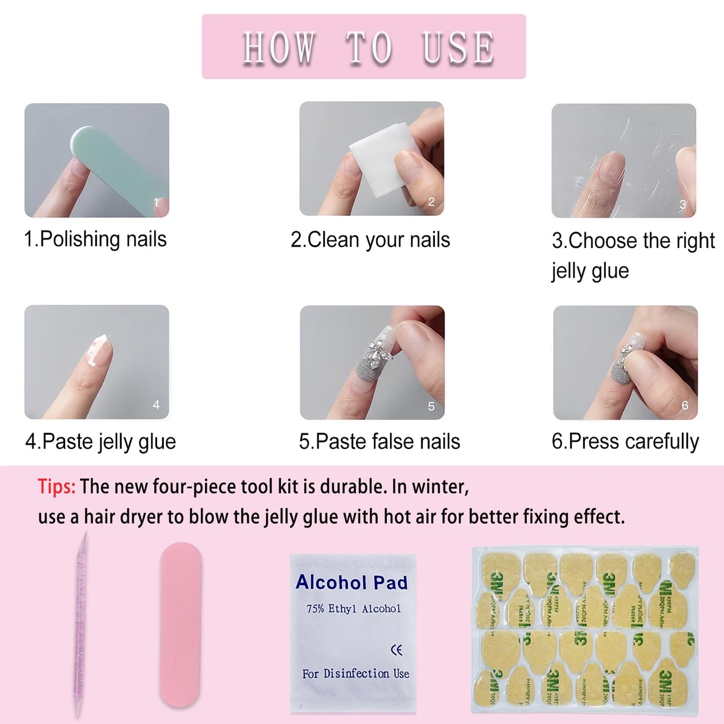 Gradient Brown Press on Nails Short Almond Fake Nails Natural French Round Acrylic Nails Press on Gradient French Glossy Full Cover False Glue on Nails for Women Manicure Decoration 24 Pcs