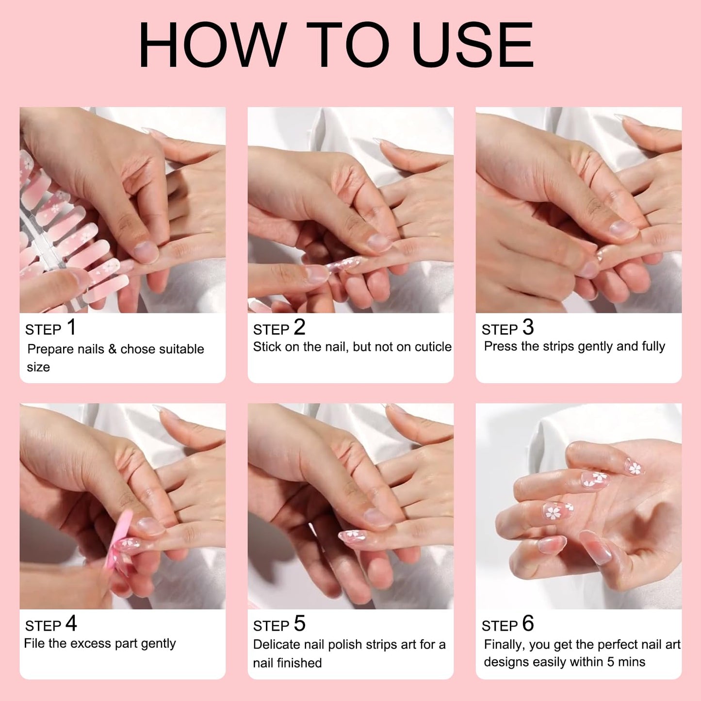 YECIRALA 20 Sheets 440 Pcs Minimal Designs Toe Nail Polish Stickers Full Nail Wraps for Women Girls Glitter Gradient Marble Gel Nail Strips for Toes Toenails Stickers Nail Polish Strips