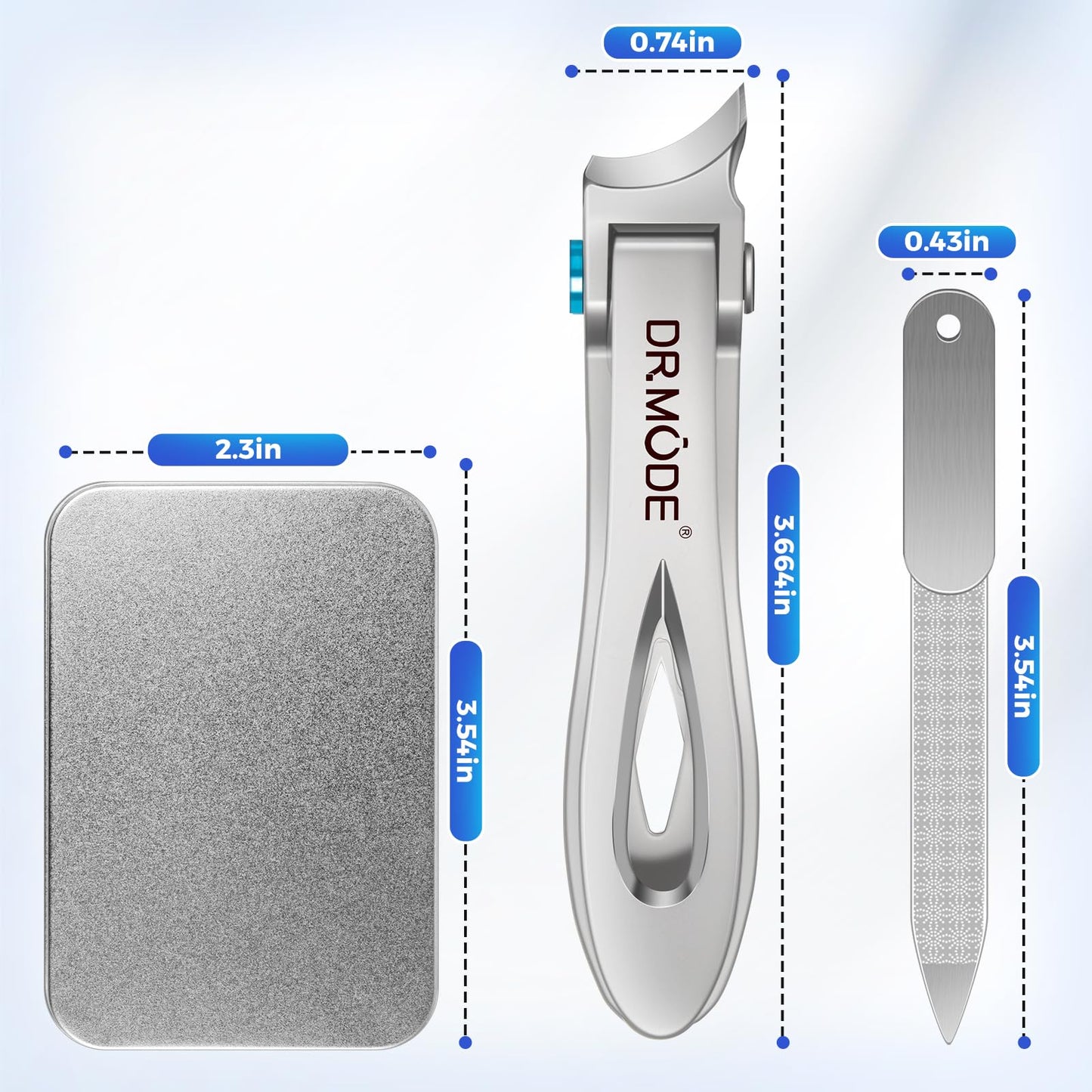 Toenail Clippers for Thick Toenails for Seniors, 2026 New Heavy Duty Nail Clippers for Men Thick Ingrown Nails with Wide Jaw Opening, Upgrade Slanted Curved Large Fingernail Ingrown Toenail Clippers