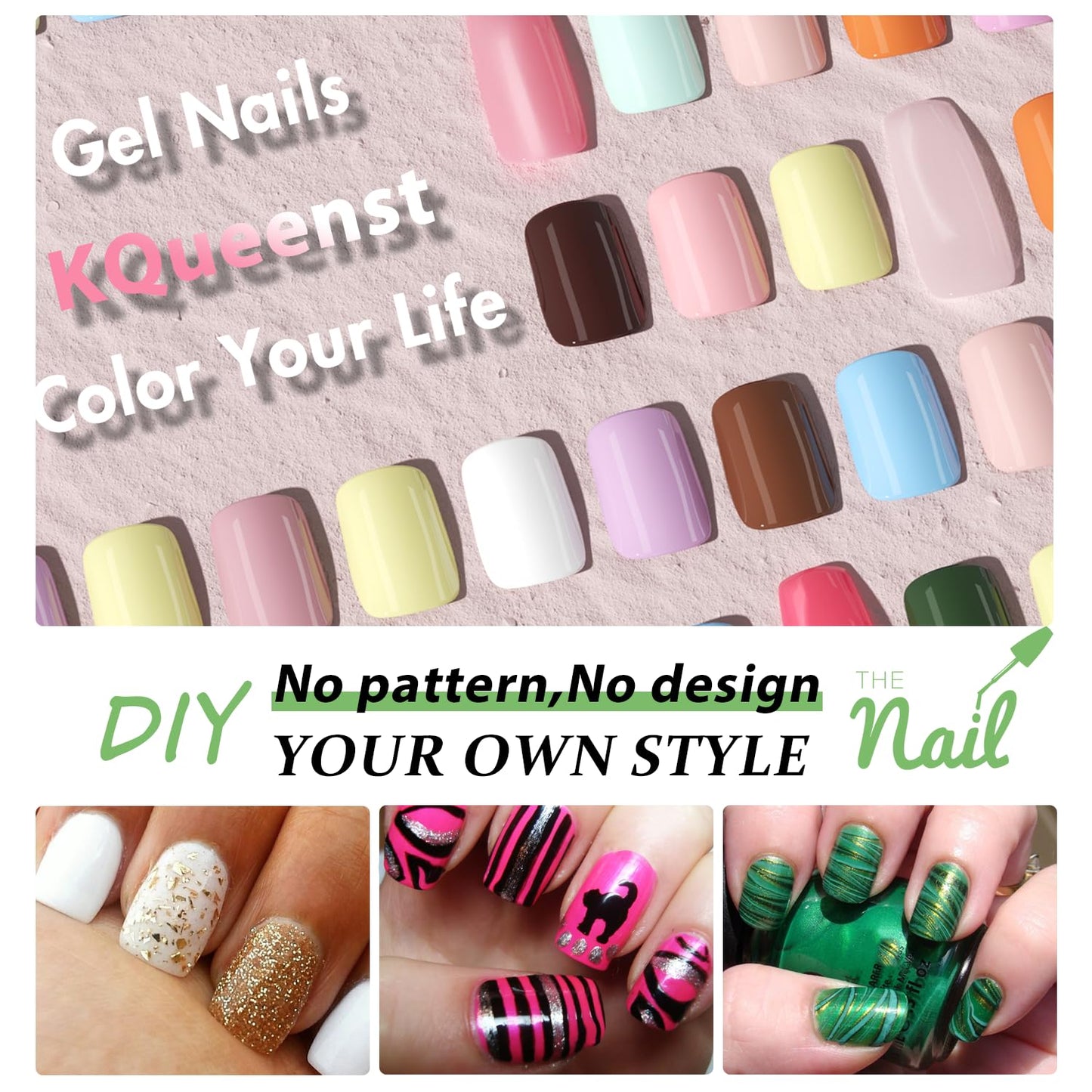KQueenest Matte Dark brown Press on Nails Short Medium Square Glue on Nails Set Solid Color Fake Nails Short Coffin Acrylic Nails Press on Gel Nails for Women Fall Winter in 24 Pcs