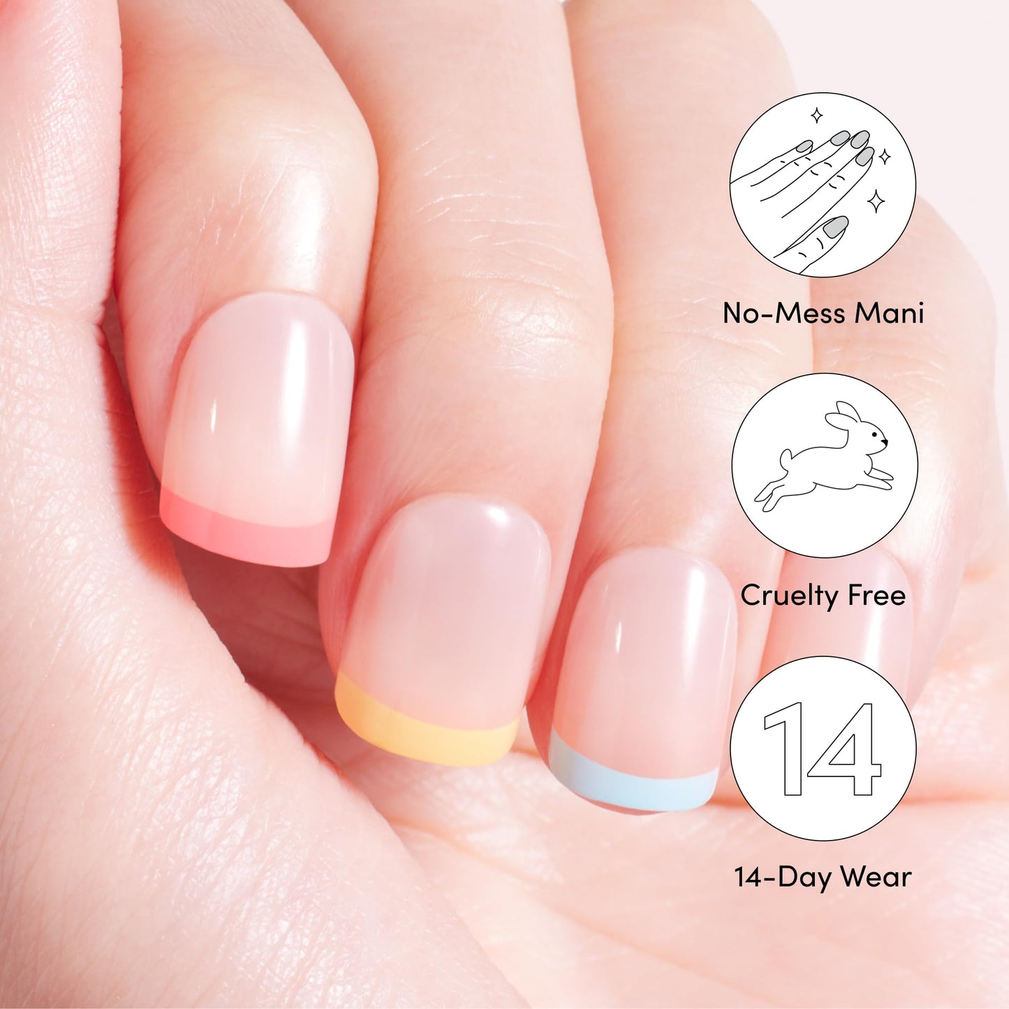 Dashing Diva Magic Press Nail Bundle - On An Island Collection - Square Press On Nails - Eternal Youth & Stay Palm - Long Lasting Gel - Lasts Up to 7 Days - 2 Sets