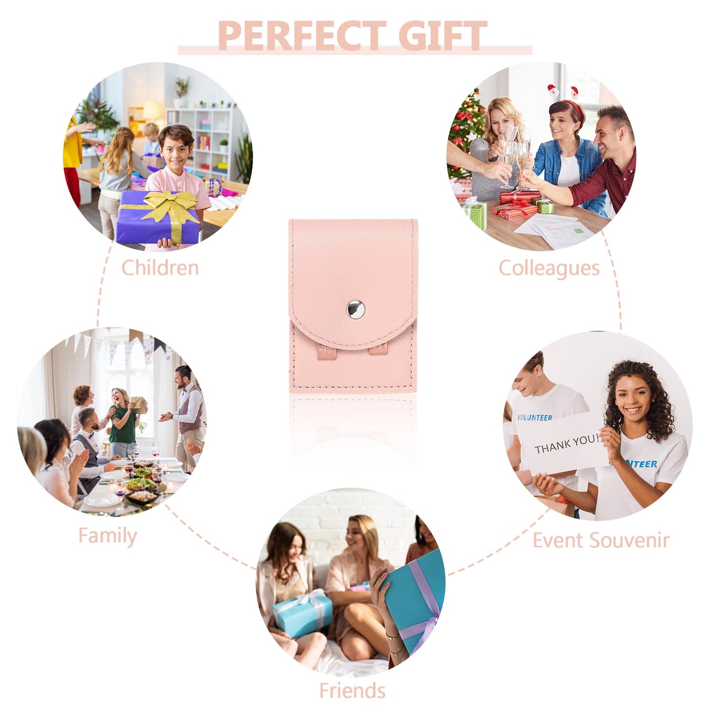 Geosar 12 Sets Manicure Gifts Bulk Nail Clippers Pedicure Kit Stainless Steel Professional Pedicure Grooming Kits Nail Care Tools with Travel Case for Women Men Hand Foot Birthday(Multi Colors)