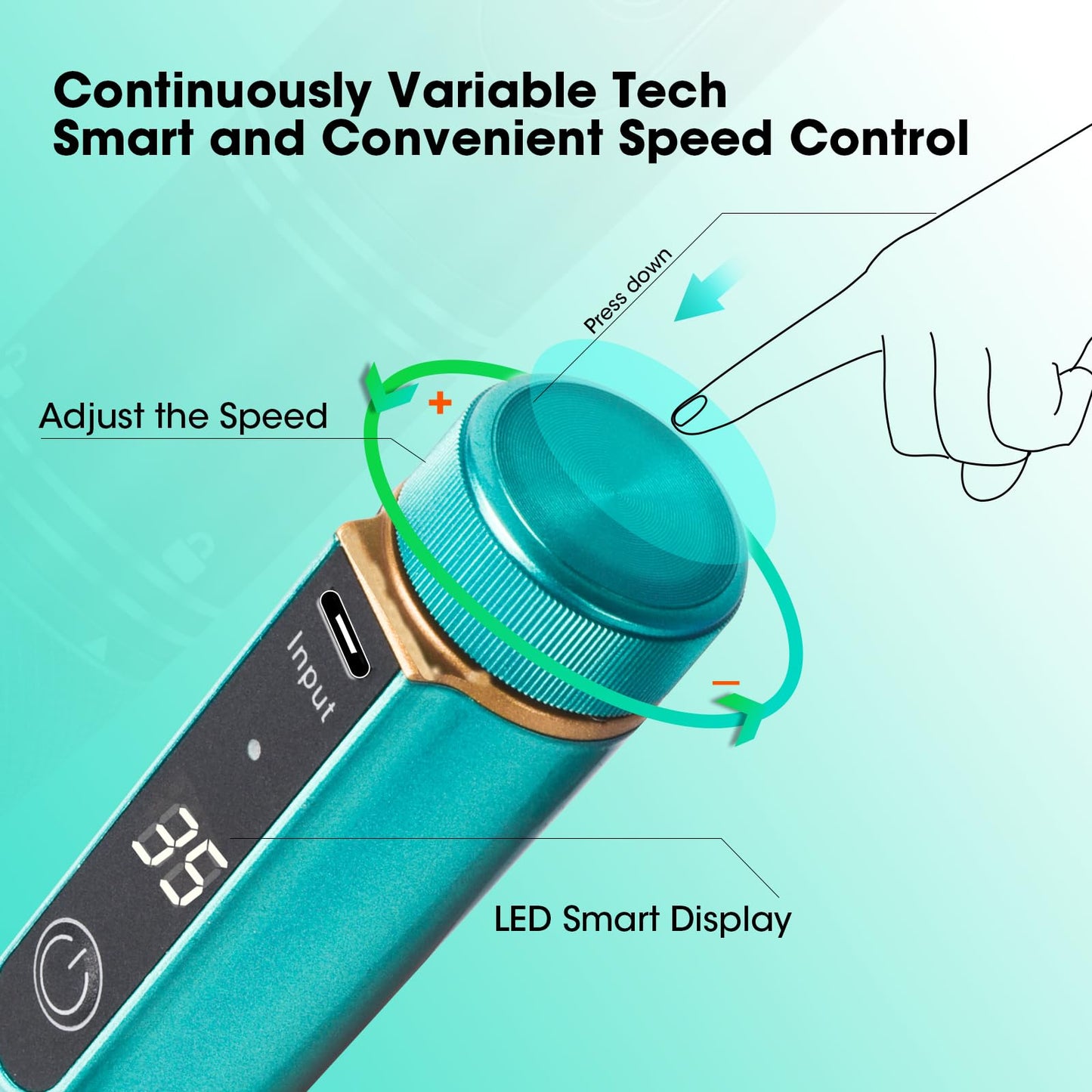 LIERKISS Nail Drill Cordless 35000RPM Rechargeable Professional Electric Nail Drill Kit Wireless Nail File Drill Acrylic Drill for Acrylic Gel Nails Manicure Pedicure Polishing Remover