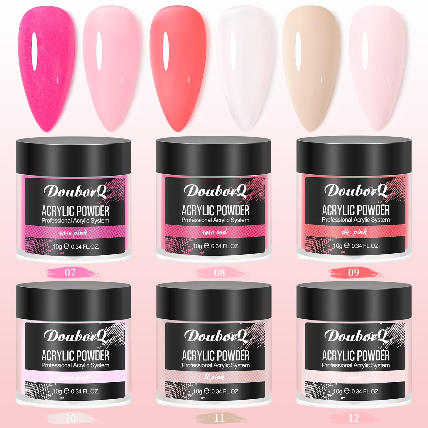 Acrylic Nail Kit for beginners with Everything- acrylic nail kit with drill lamp Acrylic Powder Glitter False Tips Starter Kit - Full Nail Supplies for Nail Extensions