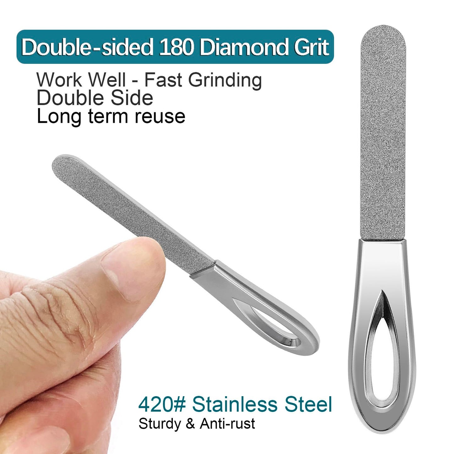 VOGARB Slanted Nail Clippers for Men Thick Ingrown Toenails, Large Wide Jaw Opening Anti-Splash Ultra Sharp Toenail Clipper with Nail File and Storage case for Seniors Adult Women