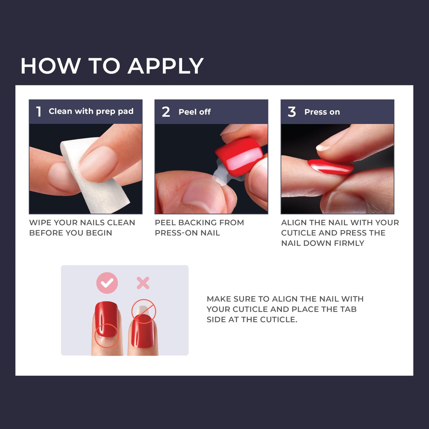 KISS imPRESS No Glue Mani Press On Nails, Design, 'My Worth', White, Short Size, Squoval Shape, Includes 30 Nails, Prep Pad, Instructions Sheet, 1 Manicure Stick, 1 Mini File (Pack of 2)
