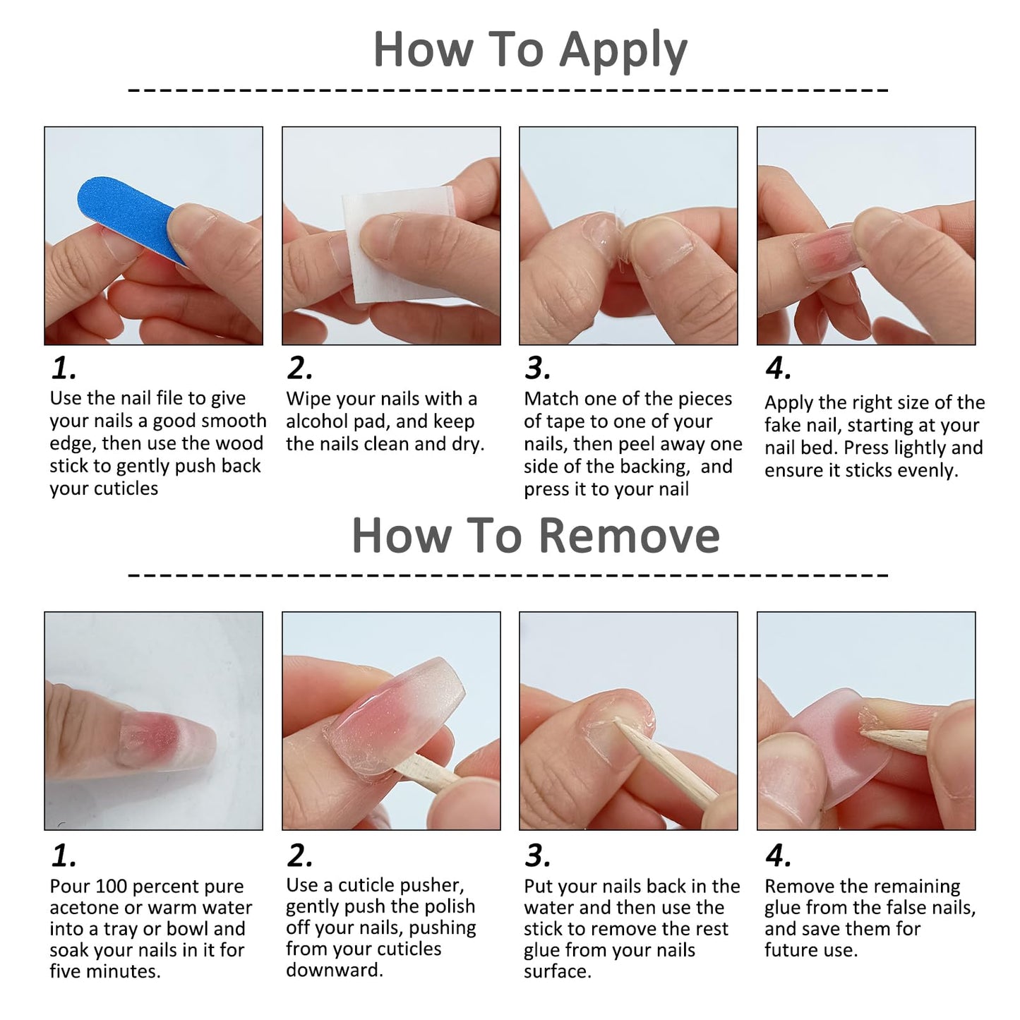TENPAL Handmade Press on Nails for 3-12 Year Olds Girls,Resuable Gel Fake Nails with Tools for Children,Cute Nails with Lovely Strawberry Designs,Short Nails for Girls Kids Nail Art 10pcs Size(M)