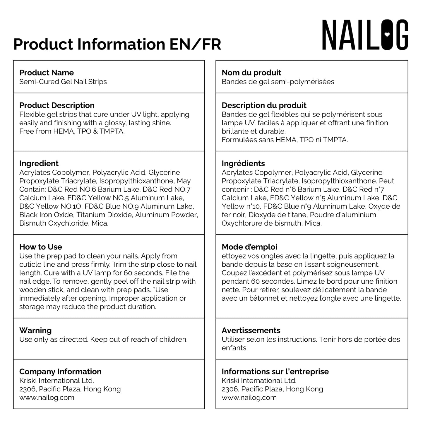 NAILOG Semi Cured Gel Nail Strips, Toe Nail Polish Strips with Glossy Gel Finishing | Buy 3 Get 1 UV Lamp| 32 Pieces Long Lasting Pedi Stickers | Rainbow