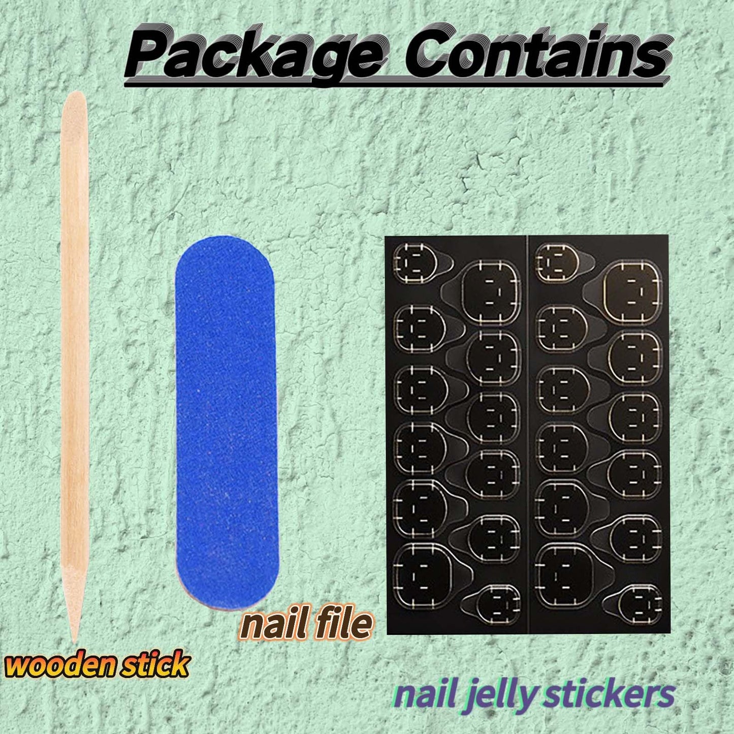 Long Stiletto Press On Nails Y2k Fake Nails Star With Leopard Print Design Pink Blue False Nails Full Cover Reusable Artificial Glossy Acrylic Nail Cute Stick On Nail For Women Manicure Art 24pcs