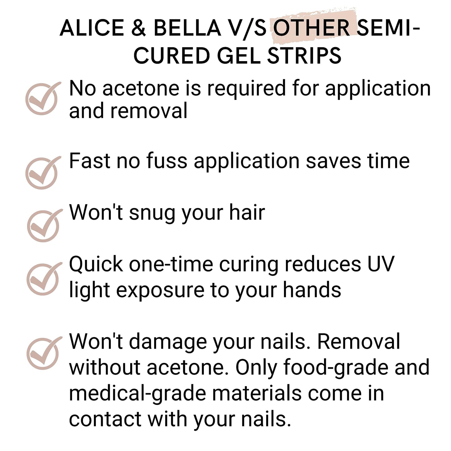 Alice & Bella Bundle - Bright & Happy Manicure (25 pcs) & Pedicure (36 pcs) - Viva Magenta Semi Cured Gel Nail Strips to Make Your Nails Happy & Bright