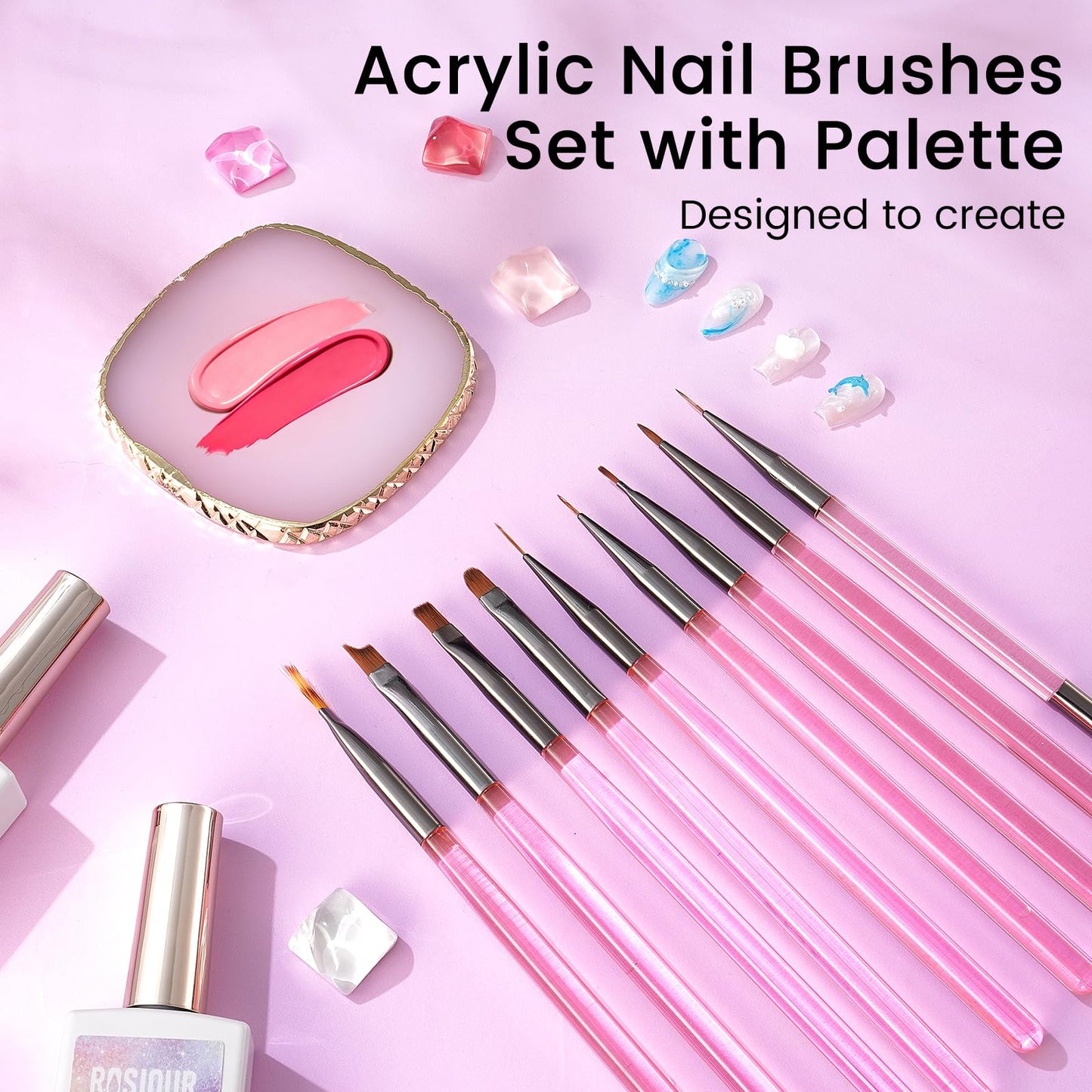 Patting Gel Polish Pallete Kits: 70 Colors Sponge Ombre Gel Pat Paint for Nails- Gradient Painting Nail Palette for Patting French, Blush, Stripper, Aura Nails with Base Top Coat (UV Curing Needed)