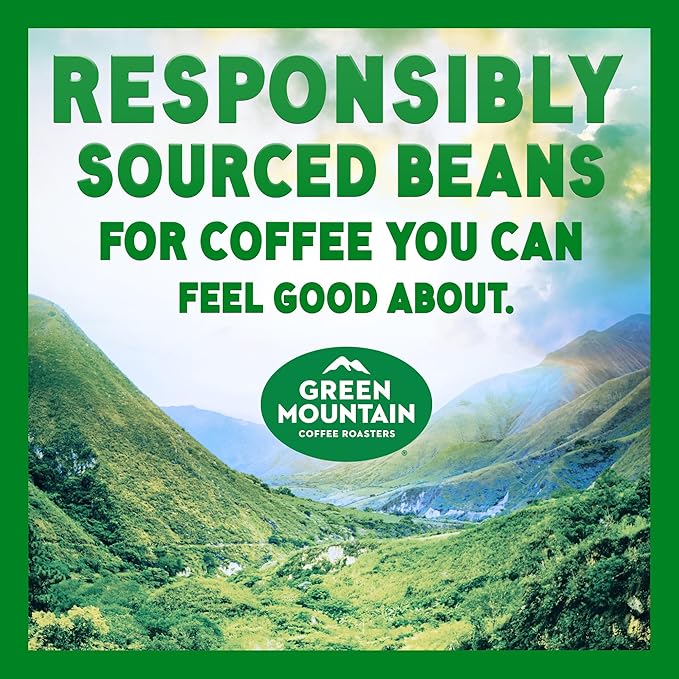 Green Mountain Coffee Roasters Half Caff, Keurig Single Serve K-Cup Pods, Medium Roast Coffee, 60 Count, (6 Packs of 10)